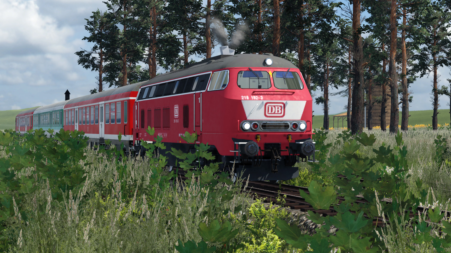 Auf der Nebenbahn ...