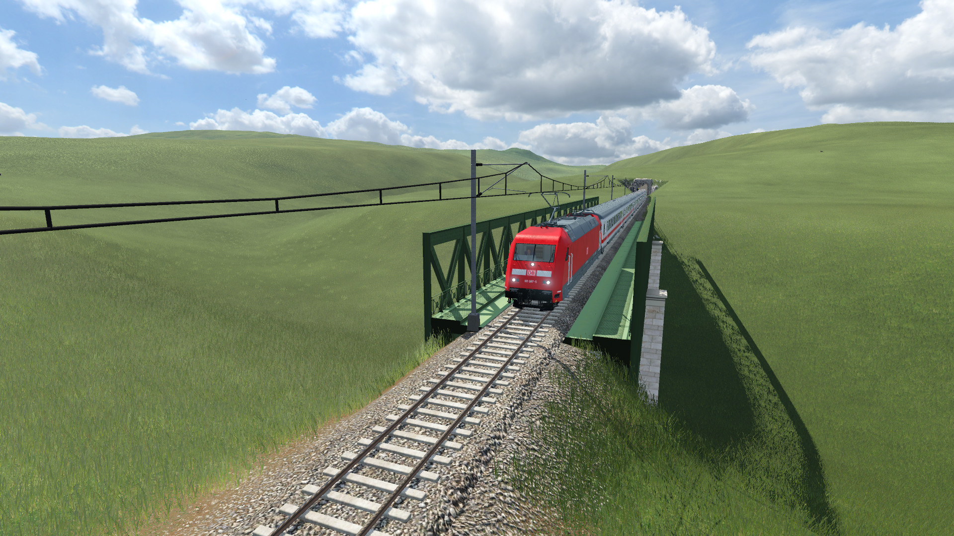 Intercity auf der Trockentalbrücke II