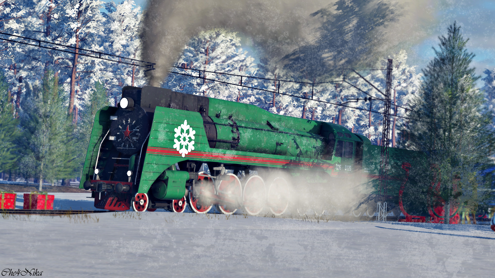 "Santa Claus" Train