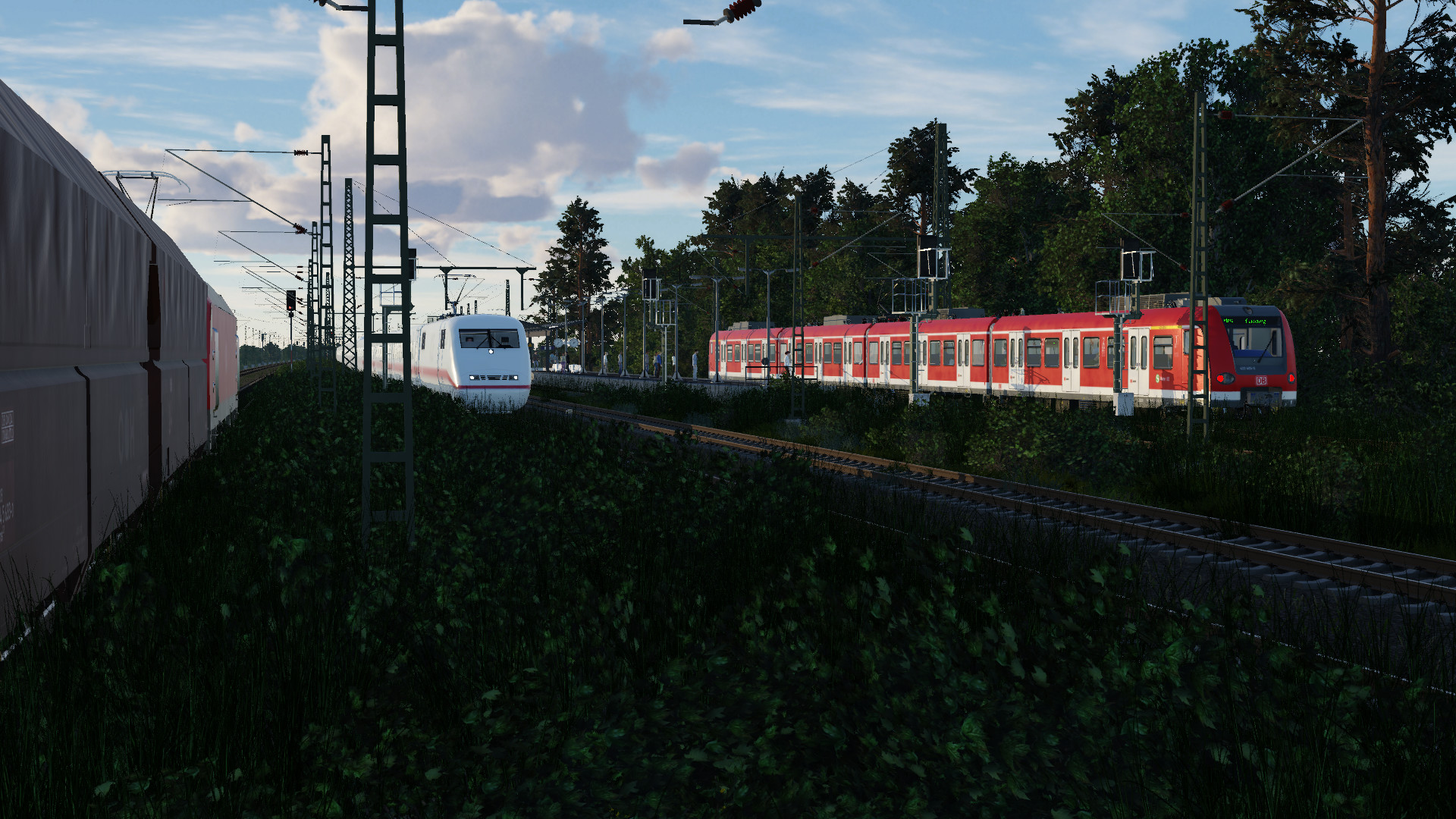 Viel Verkerhr auf den Strecken