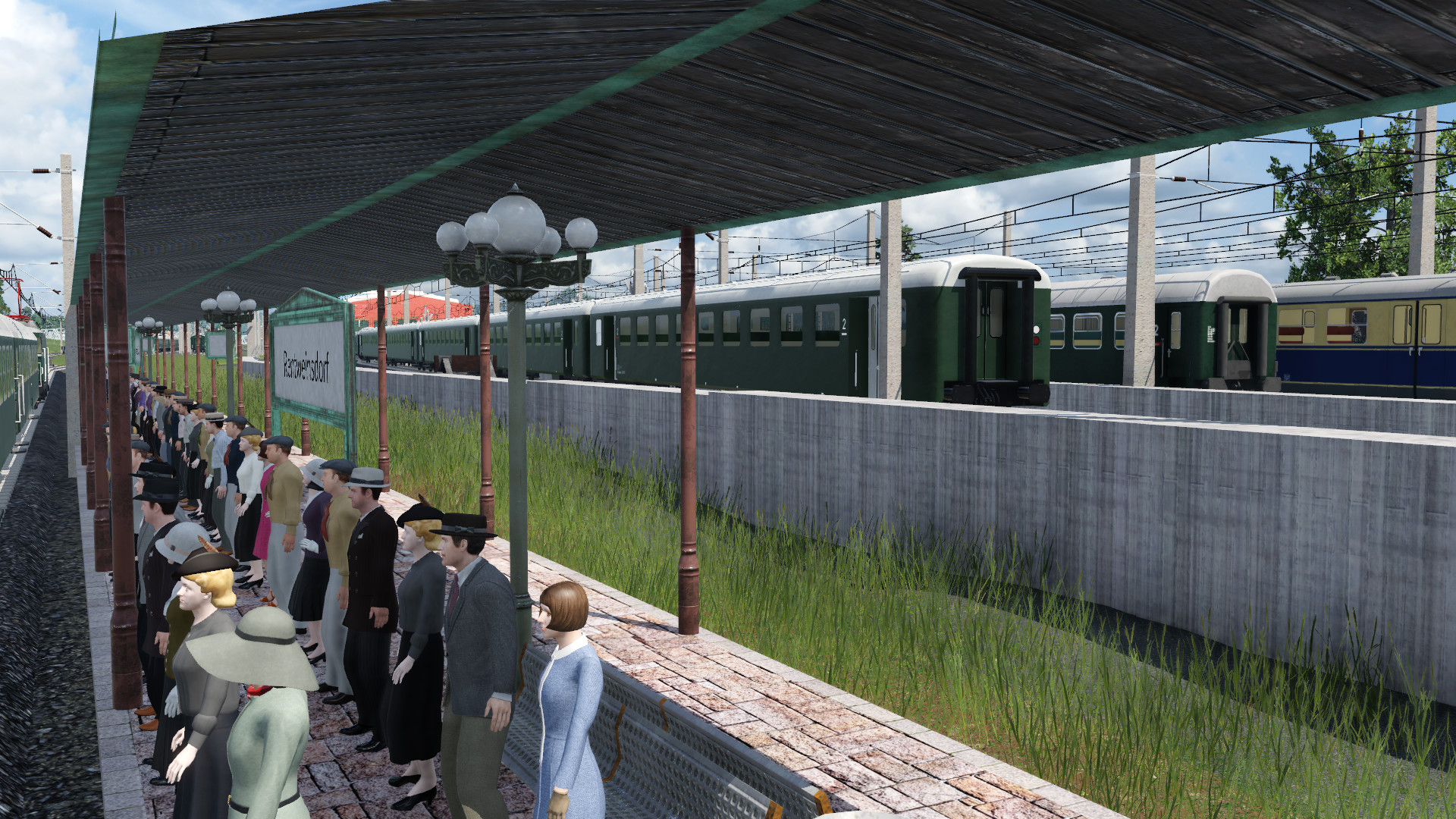 Erste Spantenwagen in Rentweinsdorf am Abstellgleis gesichtet!! - 21.04.1968