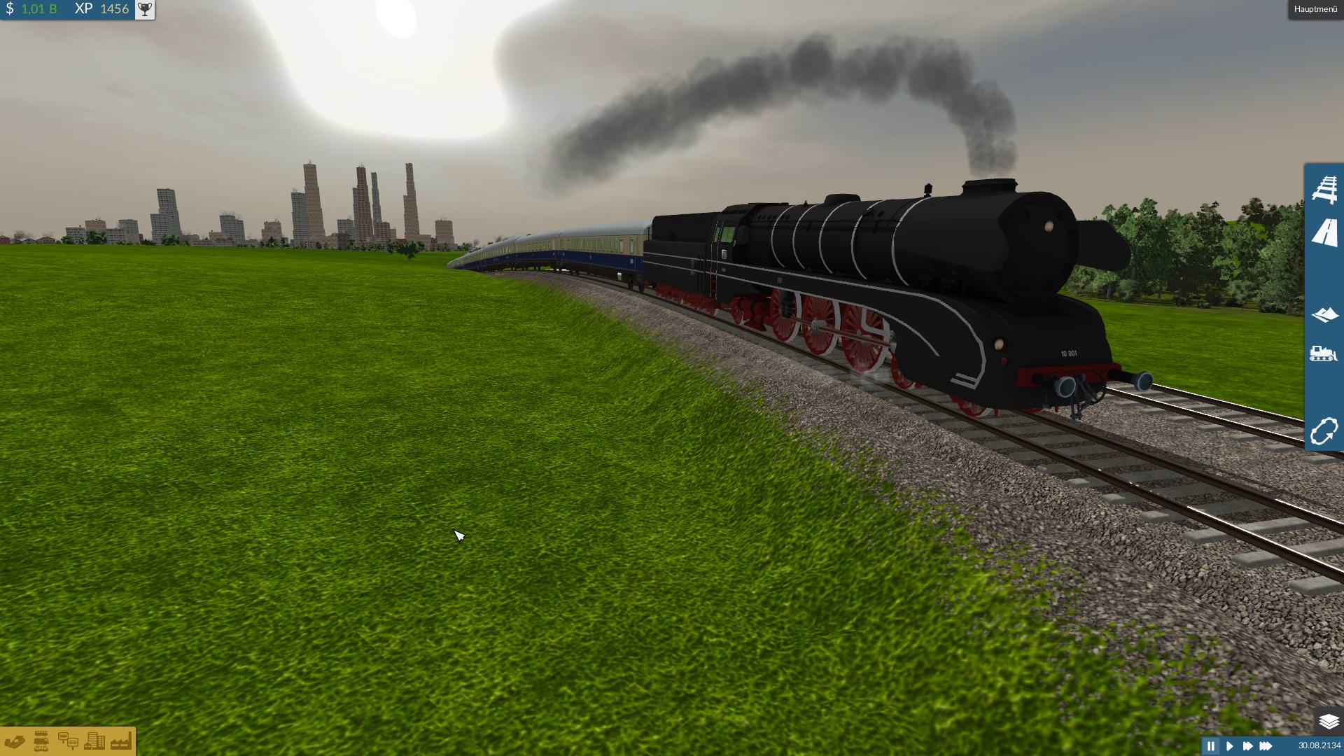BR 10 001 mit einem Rheingold