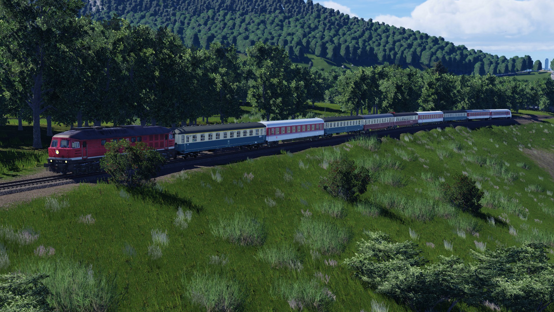 234 mit IC und anderer wagenreihun