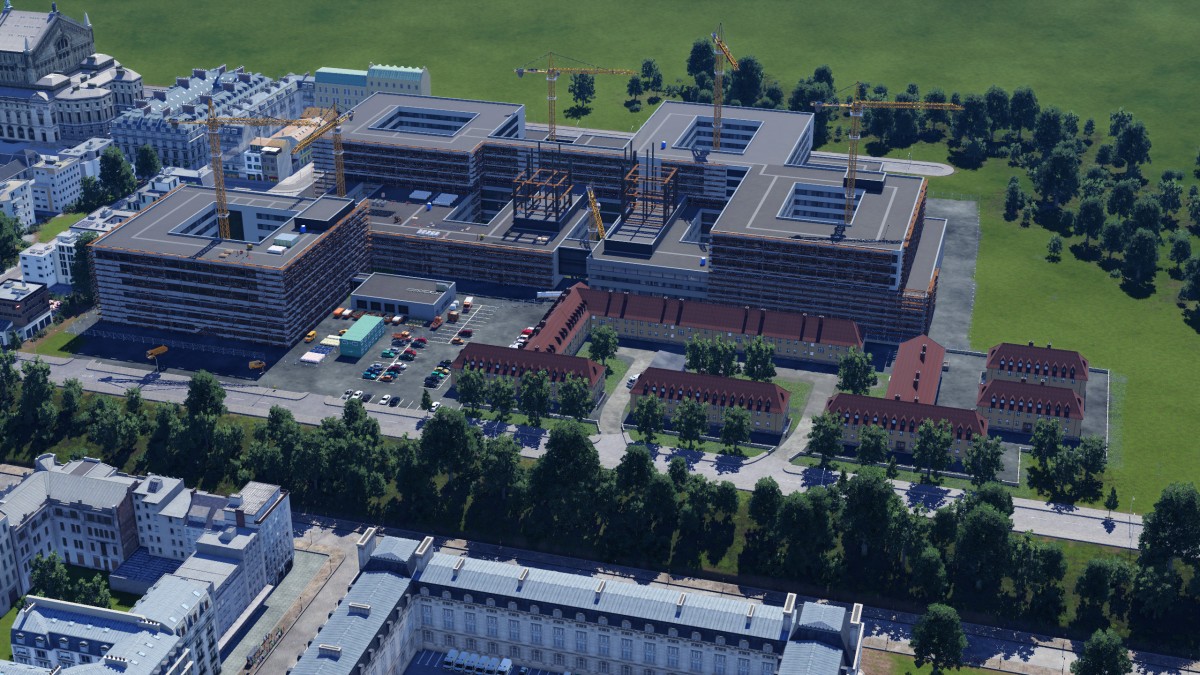 Das neue Krankenhaus