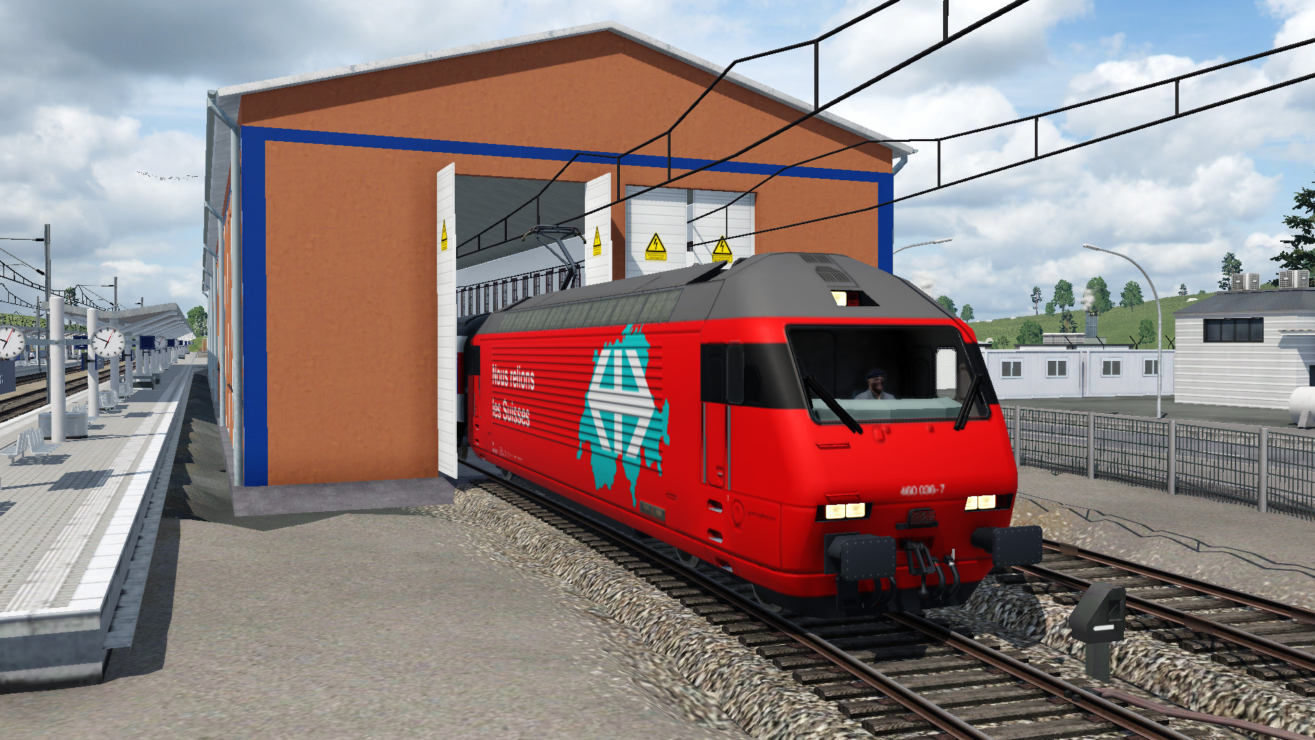 Re460 mit einem IR.