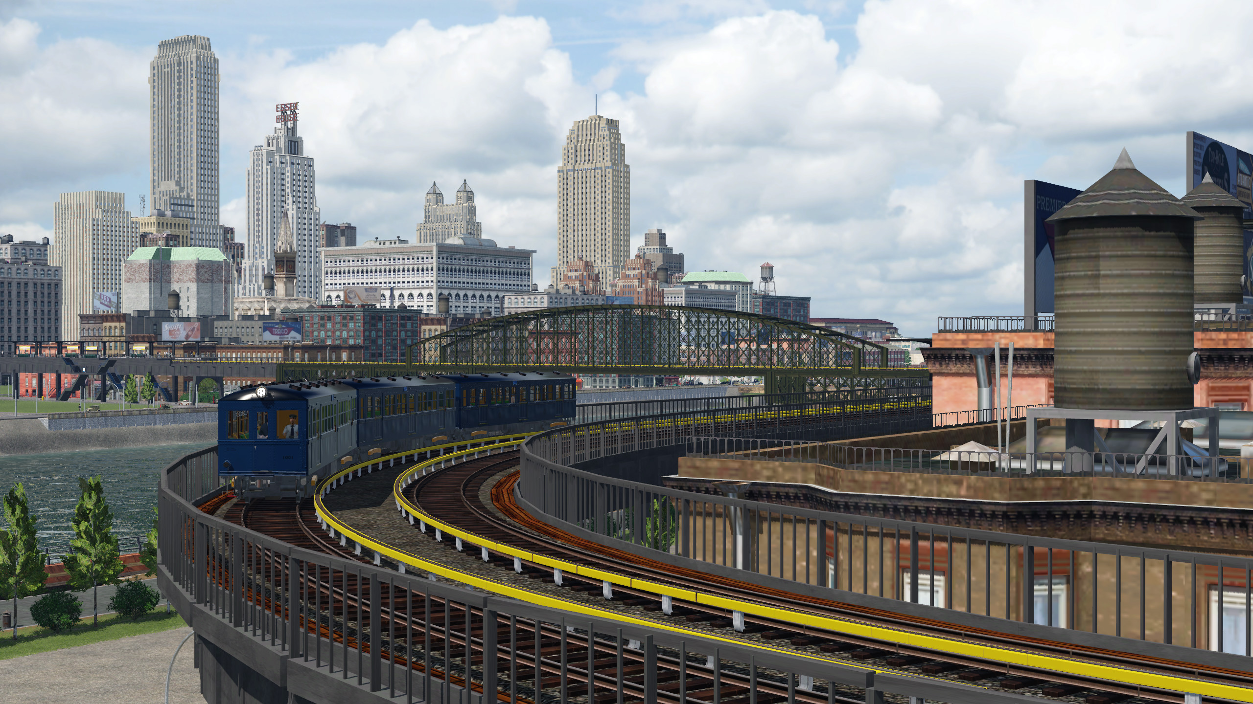 "Elevated Railway" (Hochbahn) in Little Italy