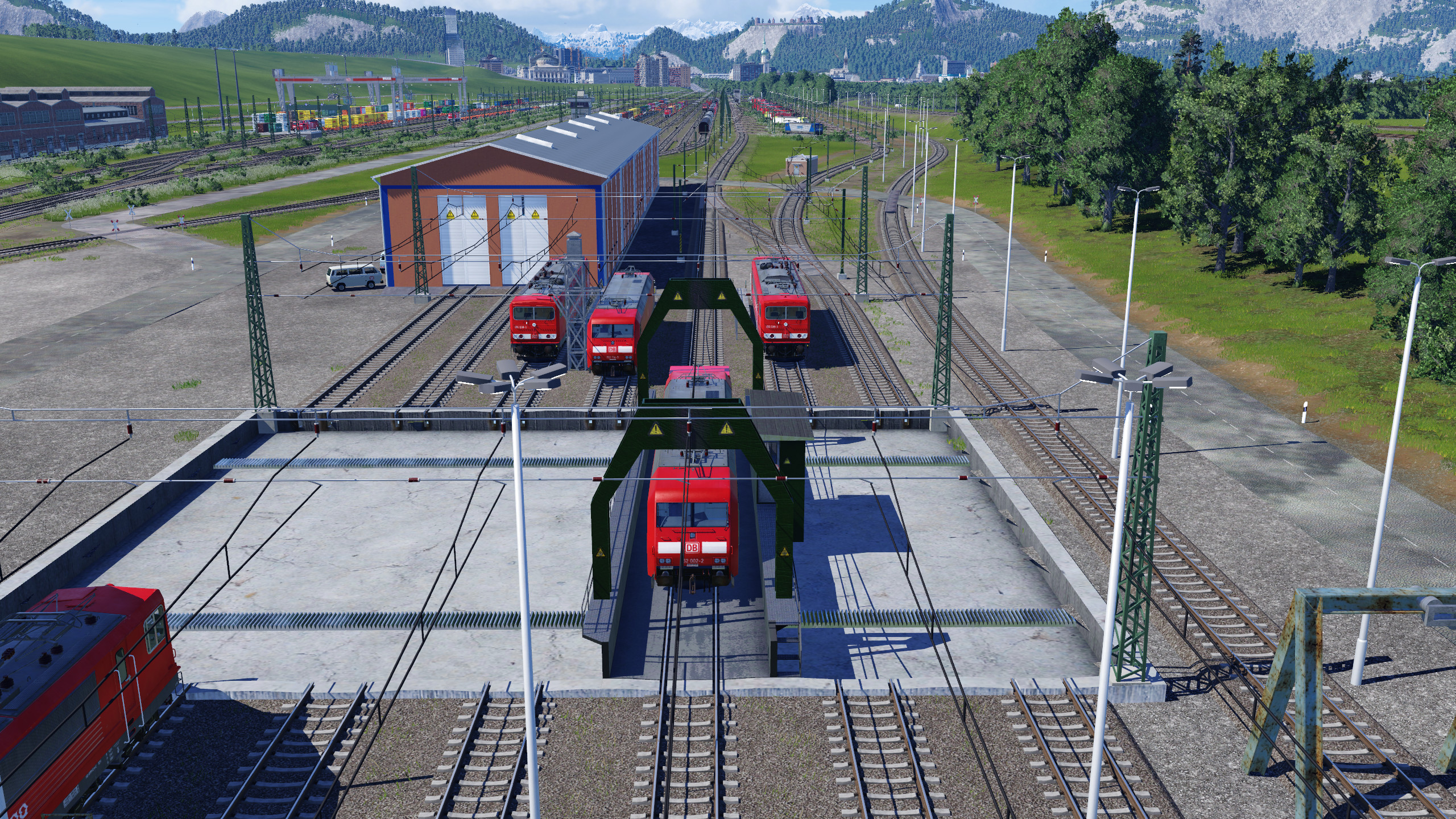Containerverladung und DB Cargo BW