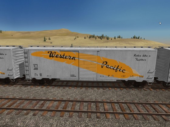 Western Pacific Boxcar Repaint