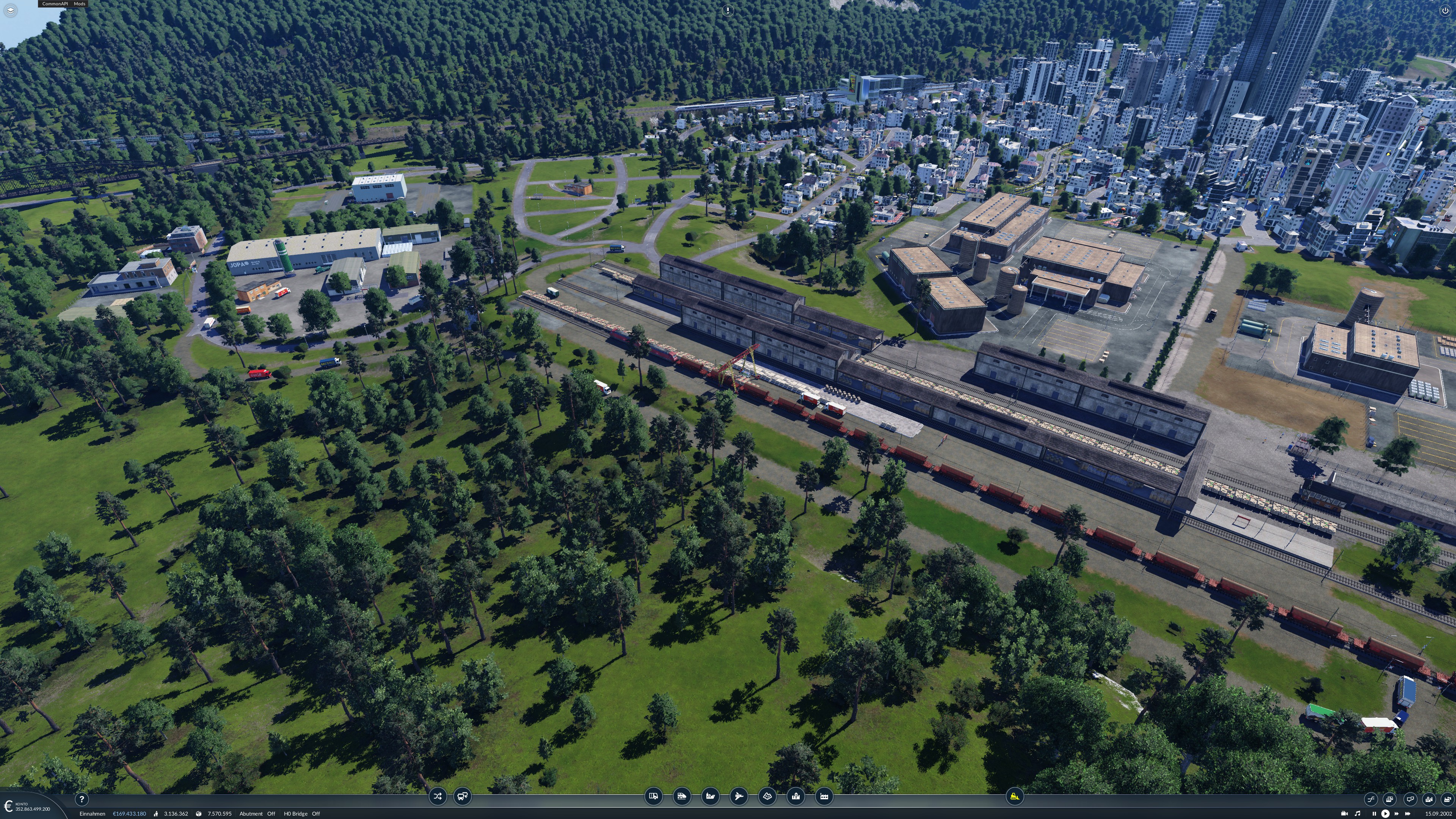 Ein paar Industrien, selbst gebacken
