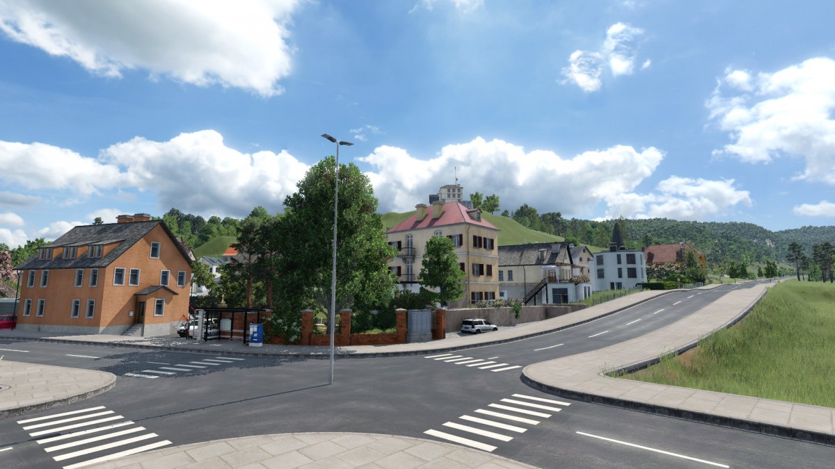 Kreuzung Luzernerstrasse - Riedtalstrasse blick nach Osten