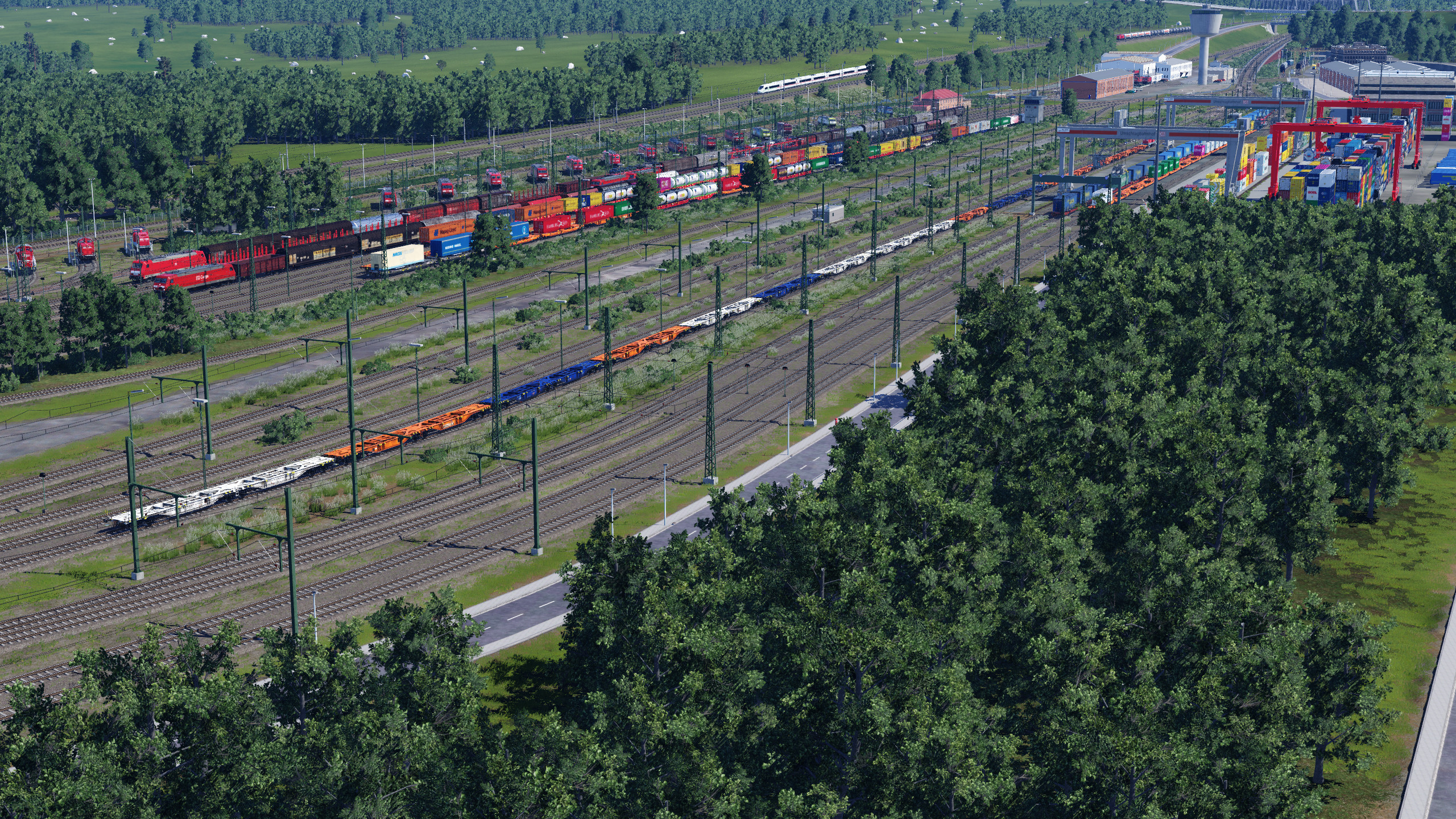 Der Güterbahnhof wächst weiter