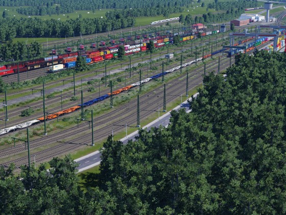 Der Güterbahnhof wächst weiter