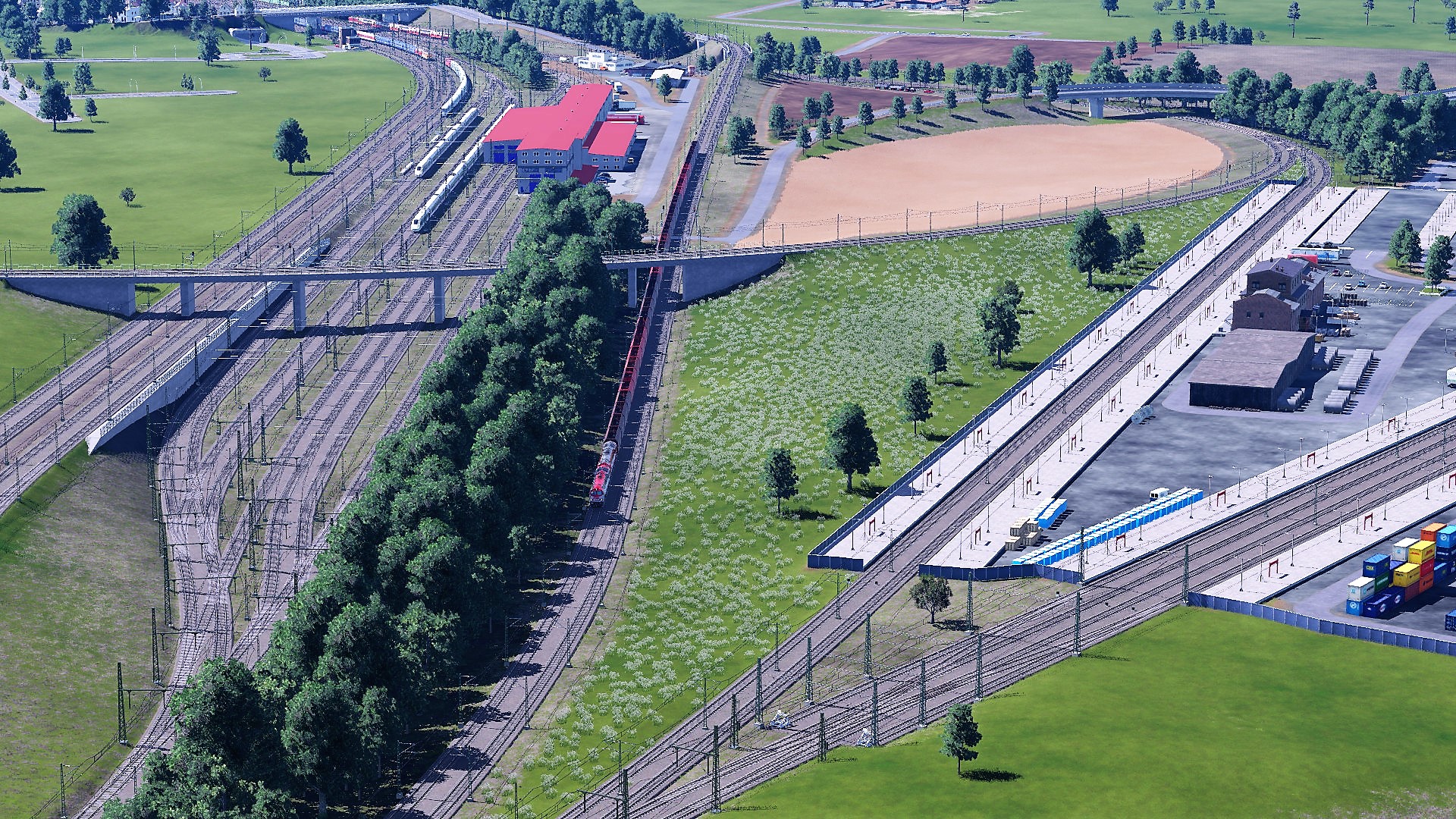 Blick auf BW-SÜD der Map der Staffel 3