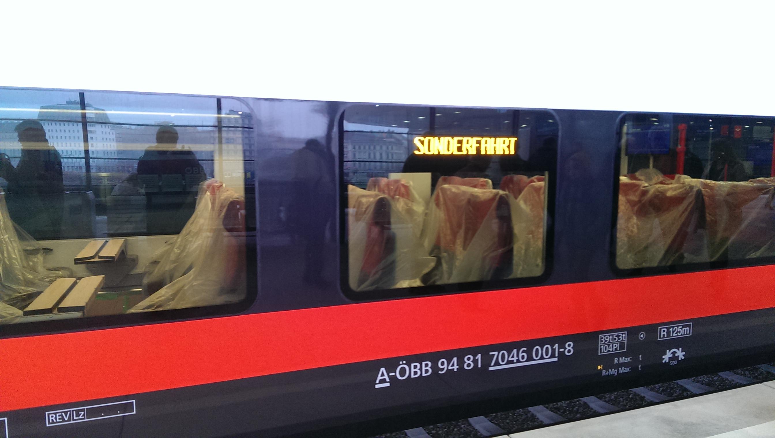 Nummer vom Zwischenwagen