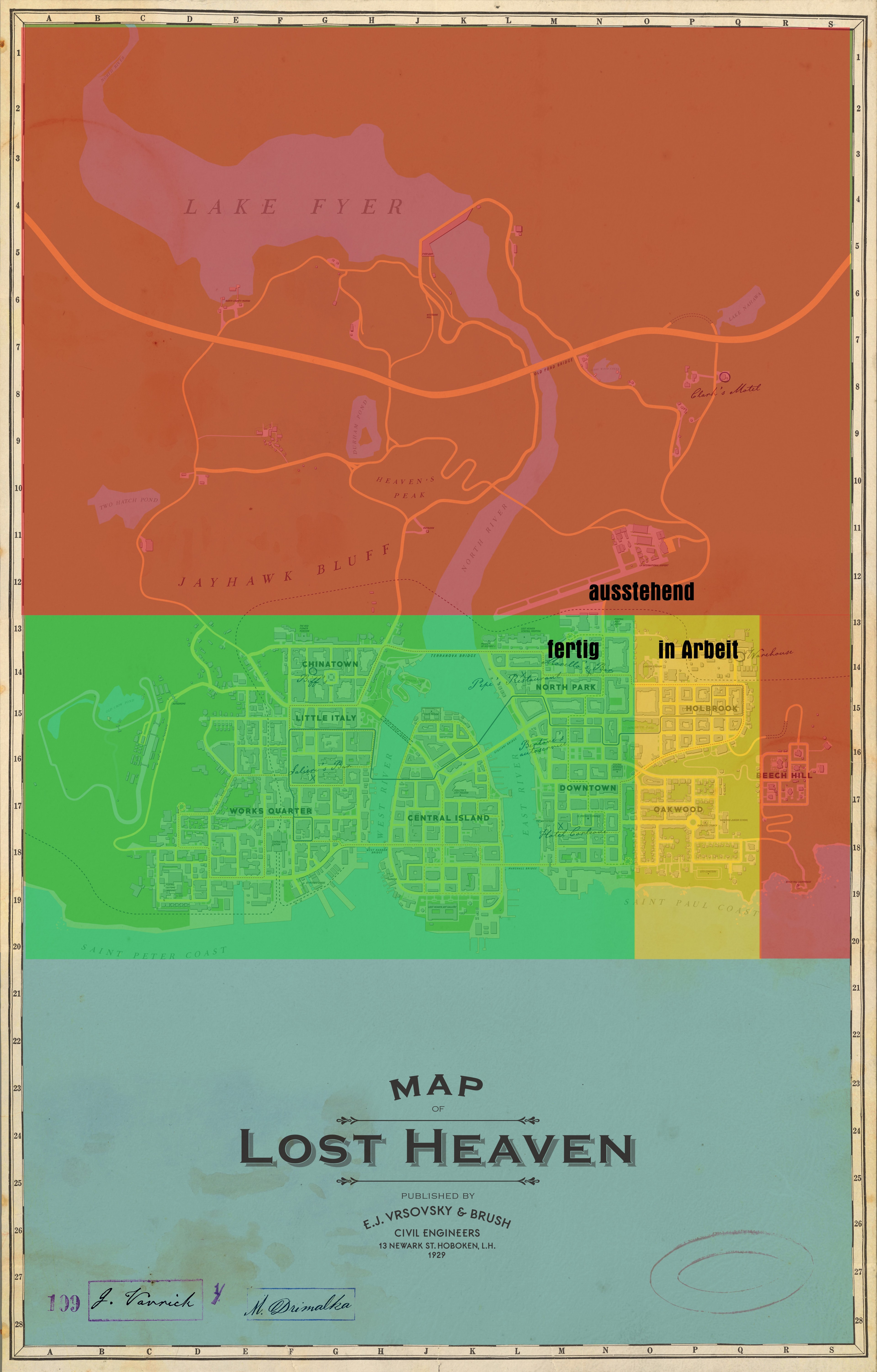 The City of Lost Heaven - Stand Januar 2022