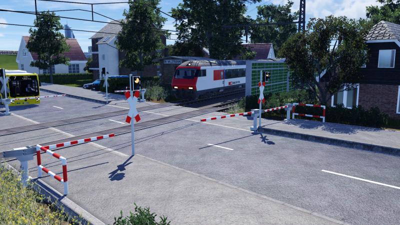 BÜ im Vorort