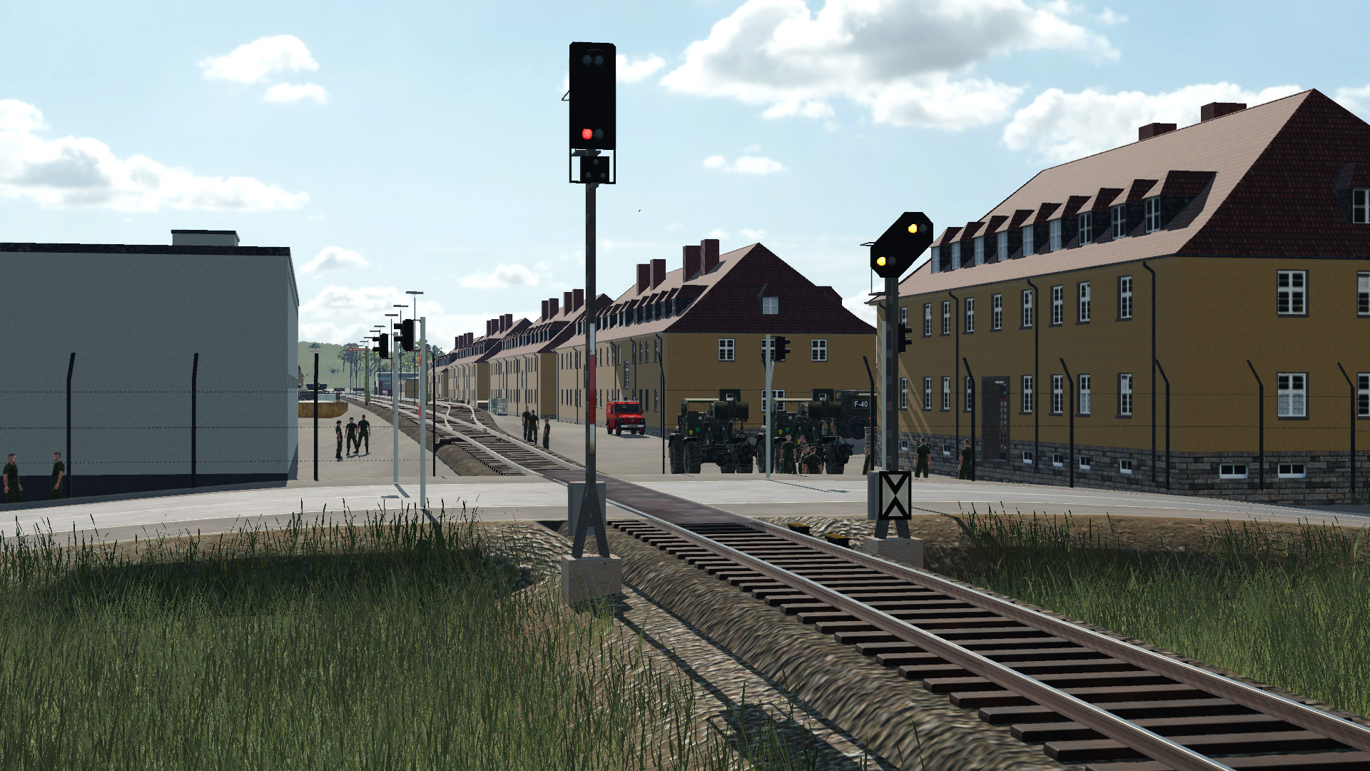 Die Kaserne nimmt Form an!