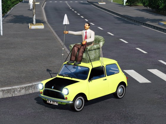 Yes, here comes Mr Bean.....lol