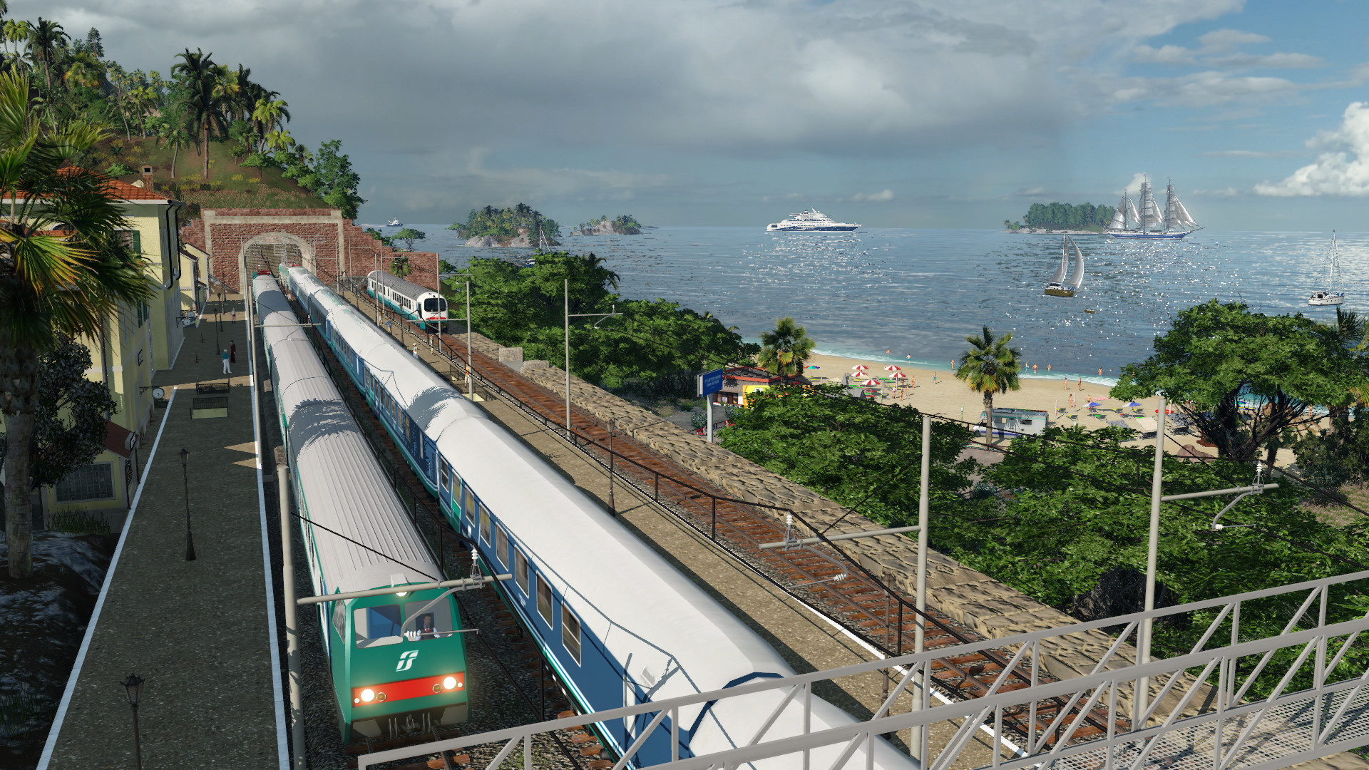 Bahnhof "Spagettia", Cinque terre+ Führerstandsmitfahrt Video ⬇️