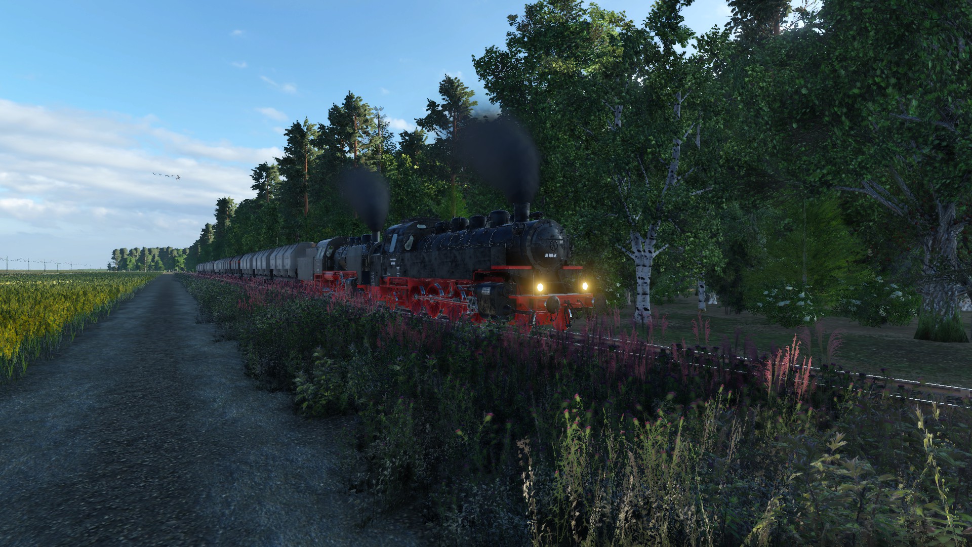 Action auf der FriedensKalk Bahn =)