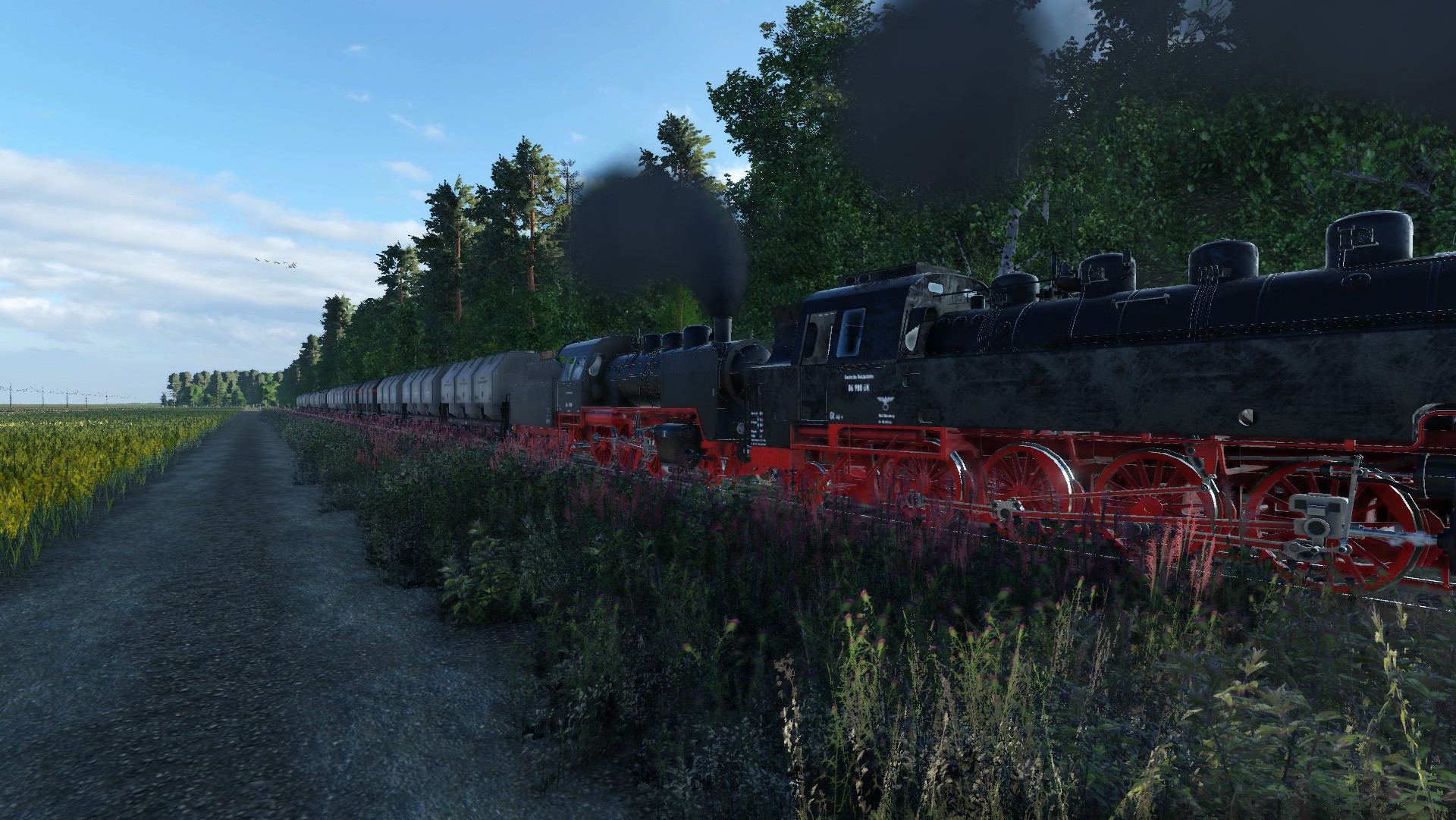 Action auf der FriedensKalk Bahn =)