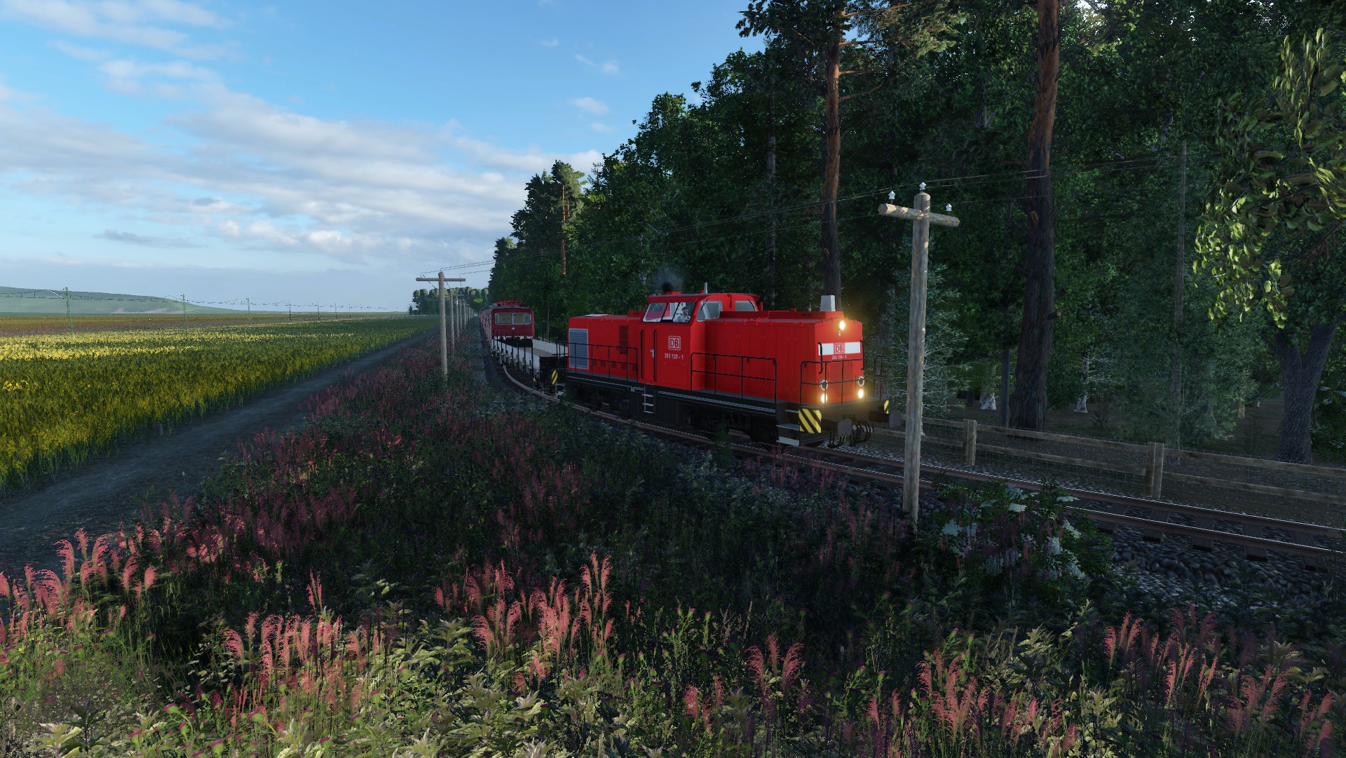 Action auf der FriedensKalk Bahn =)
