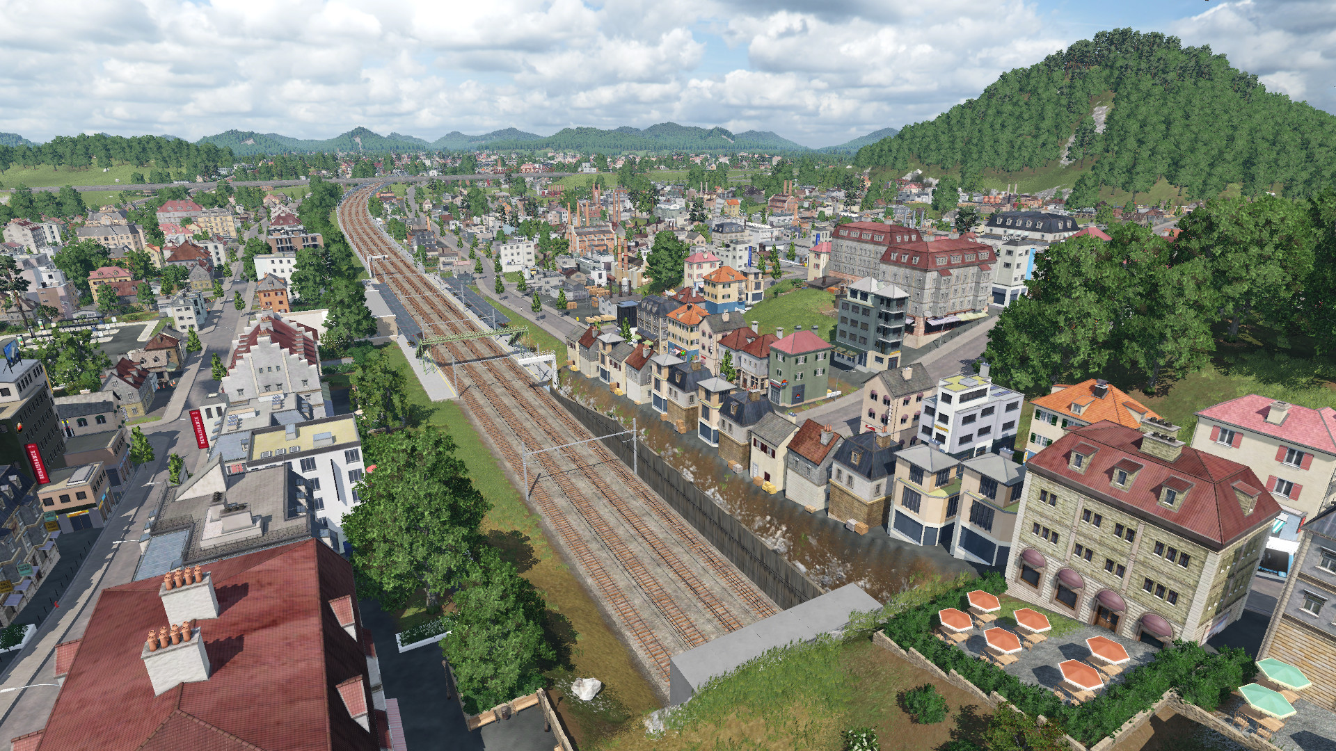 Das neue Streckenstück (Bondy - Canteleu)