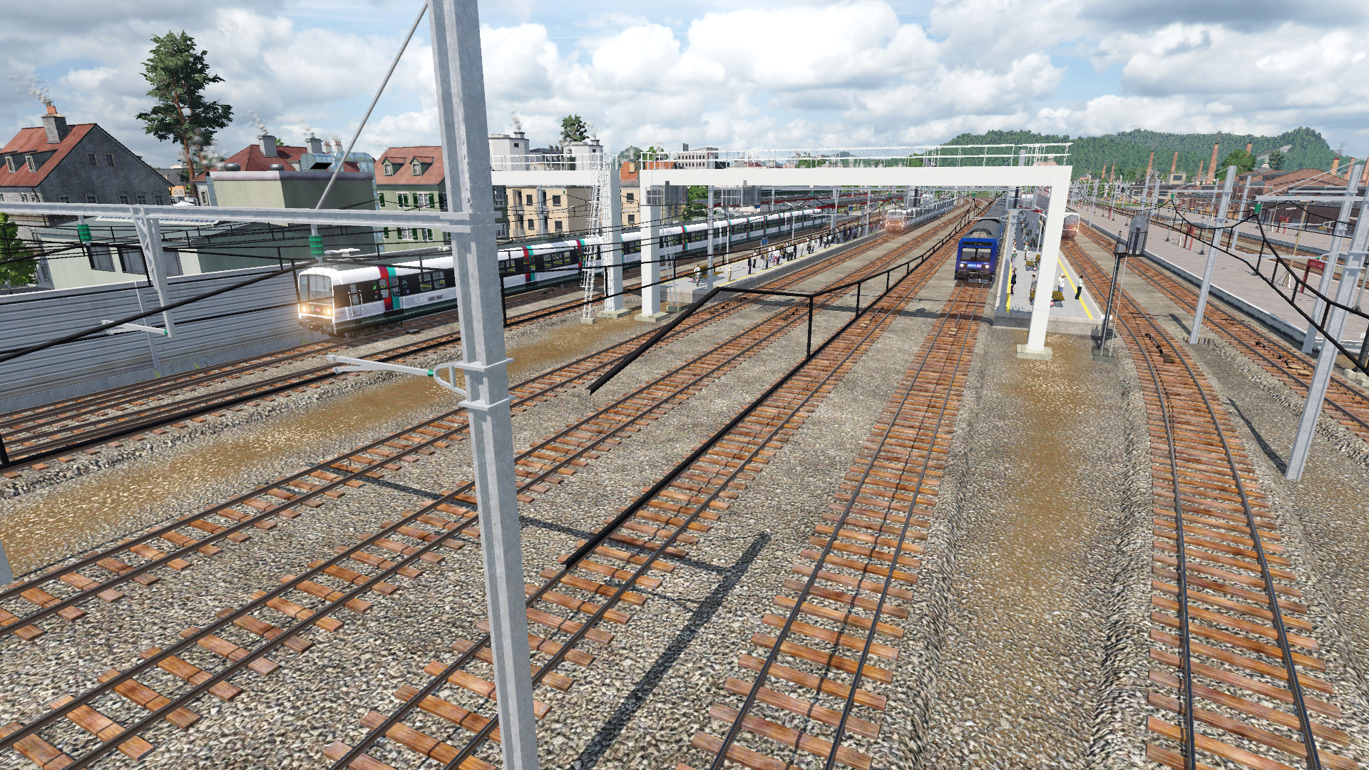 Der Bahnhof erwacht zum Leben