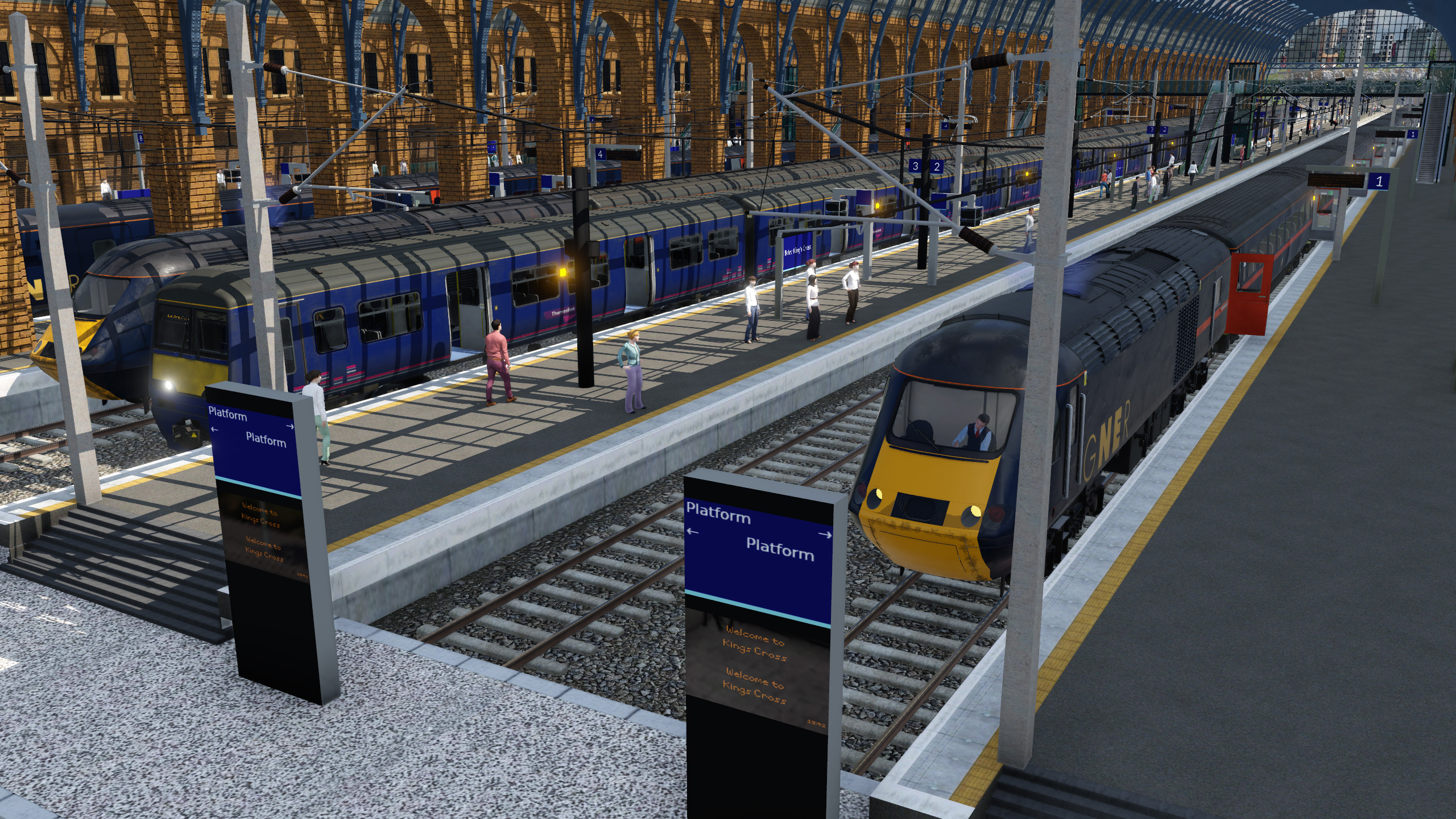 mid-2000s London Kings Cross