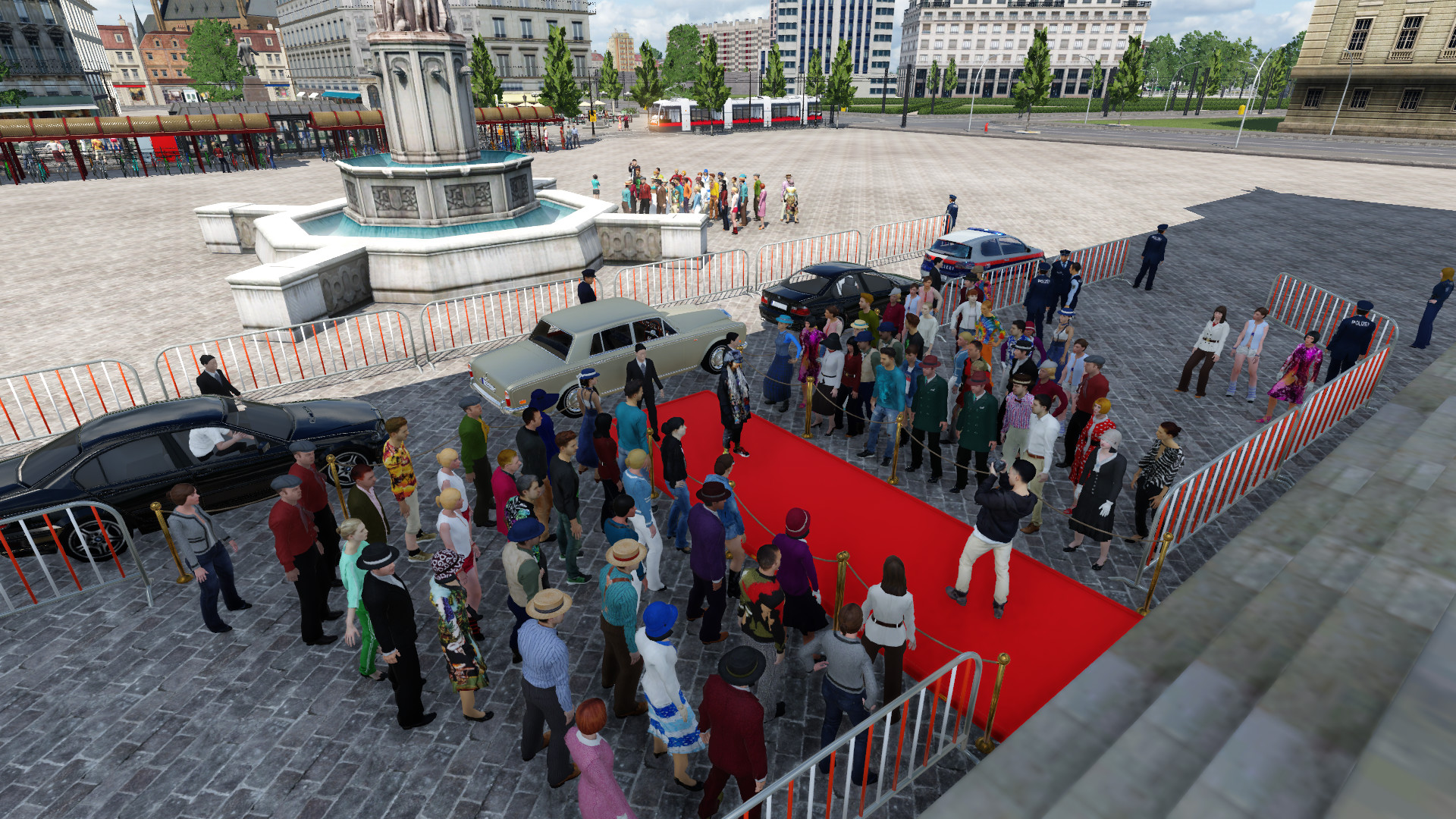 Empfang des neuen Opernstars