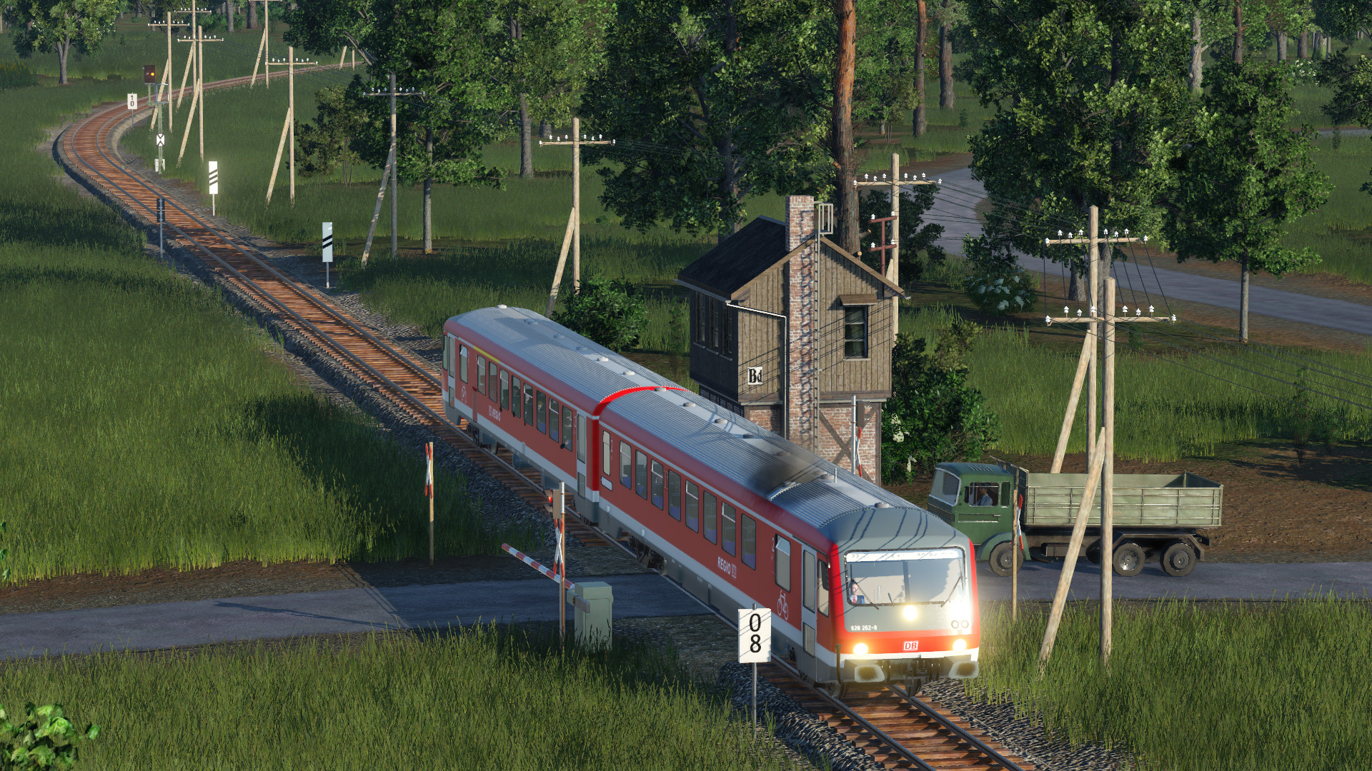 BR628 als RB auf der Nebenbahn