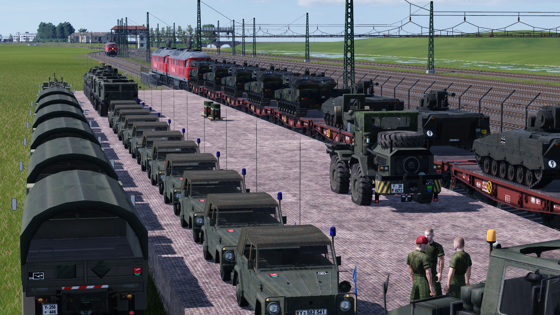 Bundeswehr hier, zu ihren Diensten!