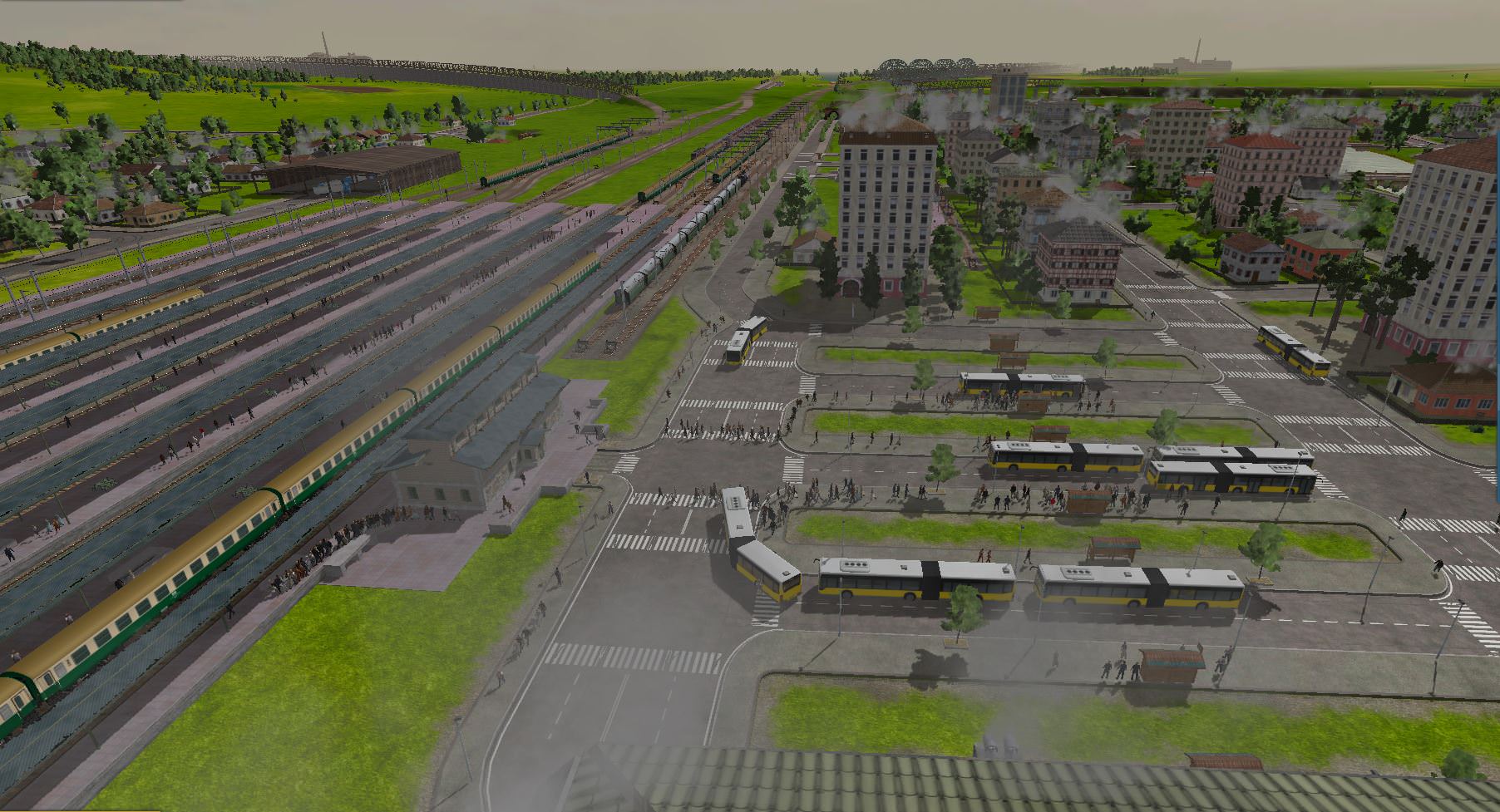 Hauptbahnhof mit Busbahnhof