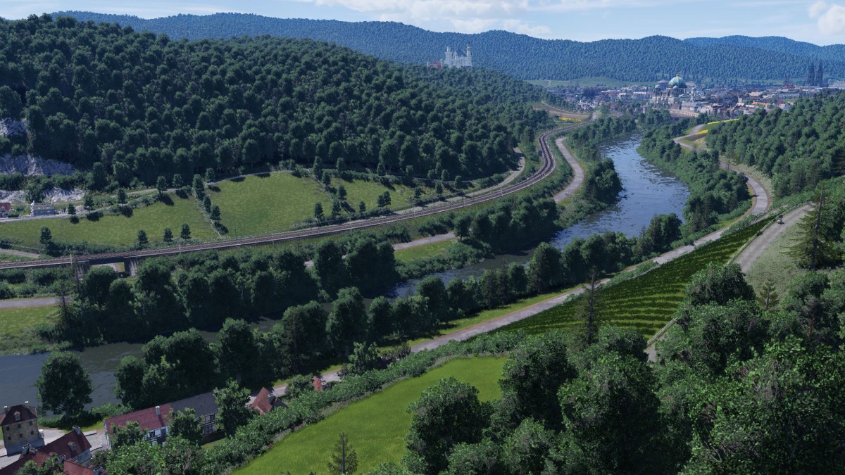 Strecke Neustadt - Bad Laubtal