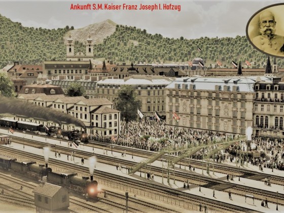 Kaisertreffen - Postkarten Stil