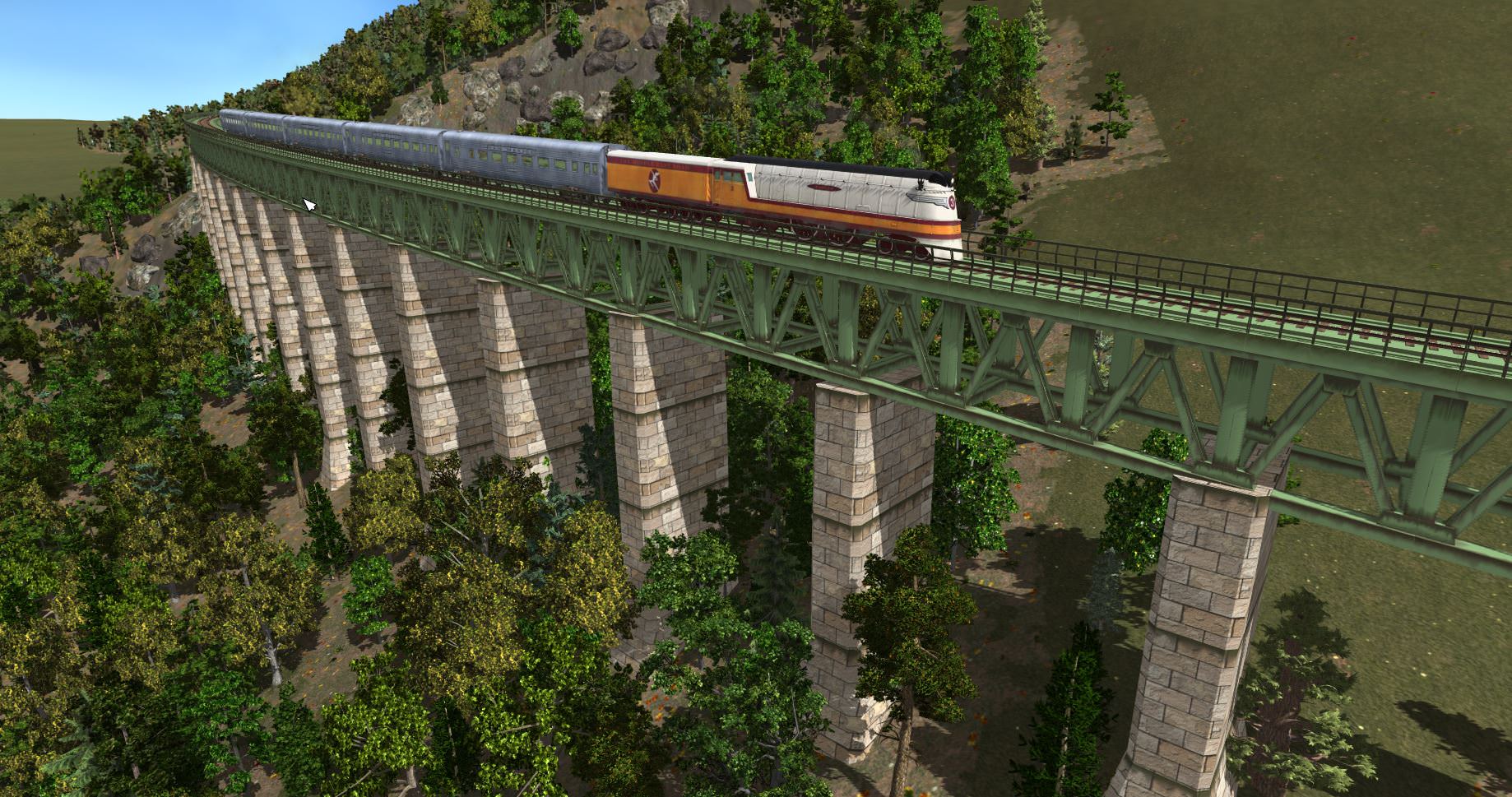 4-4-2 auf dem Weg ins Tal