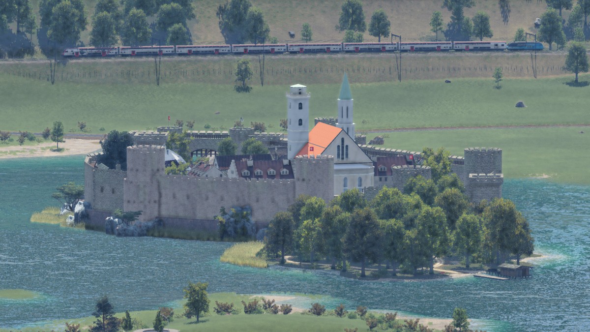 Schloss und IC 2020