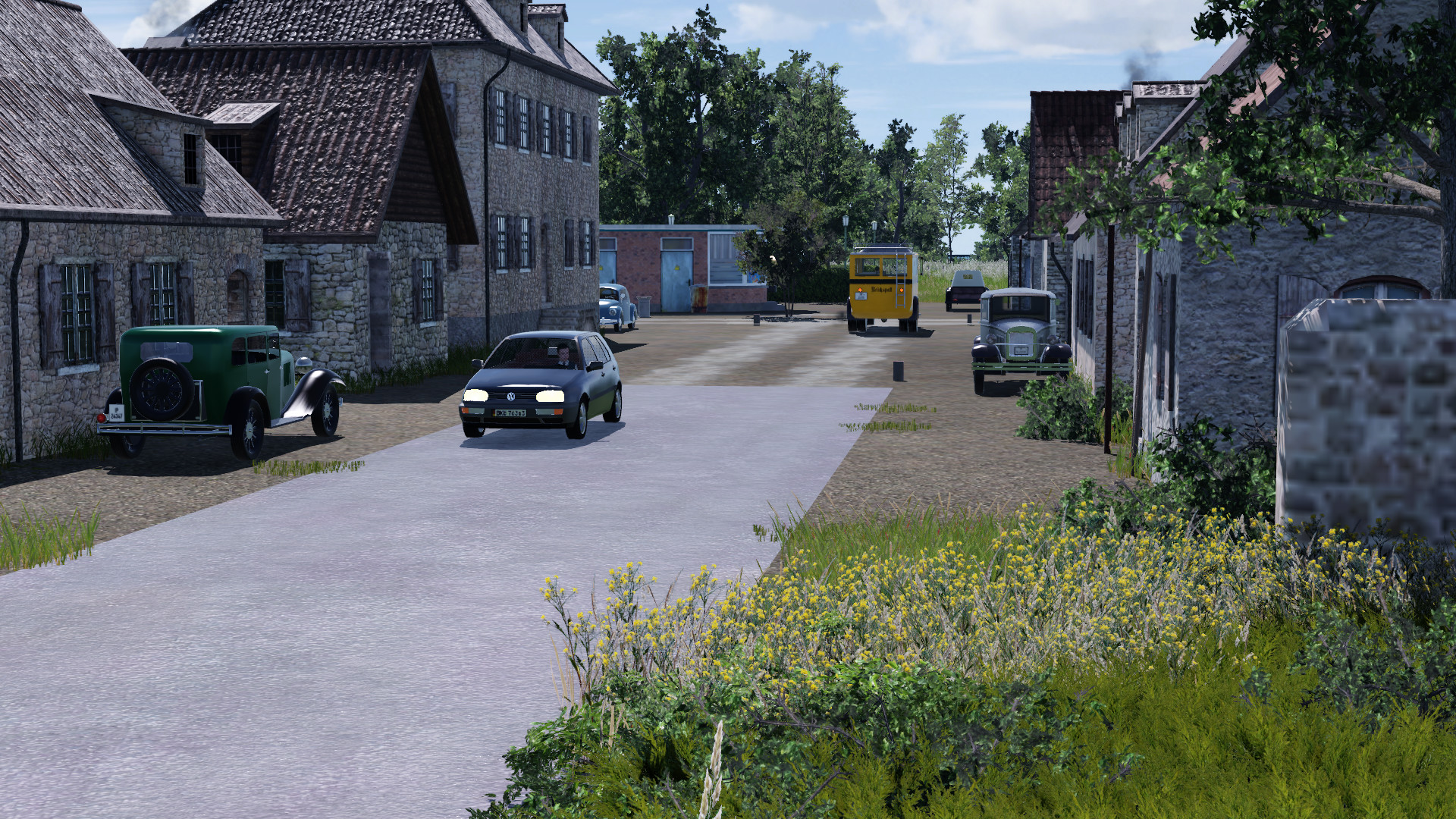 Generationen im Dorf