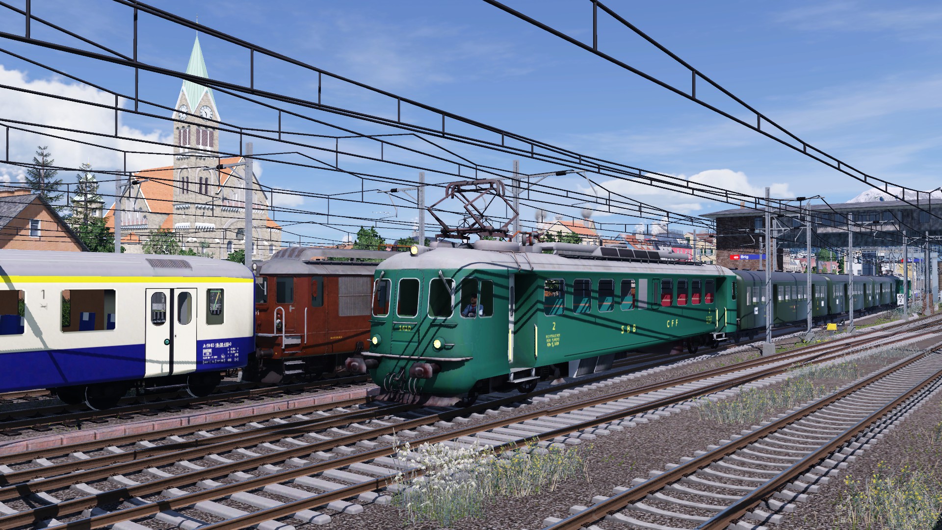 Rbe 4/4 und 540
