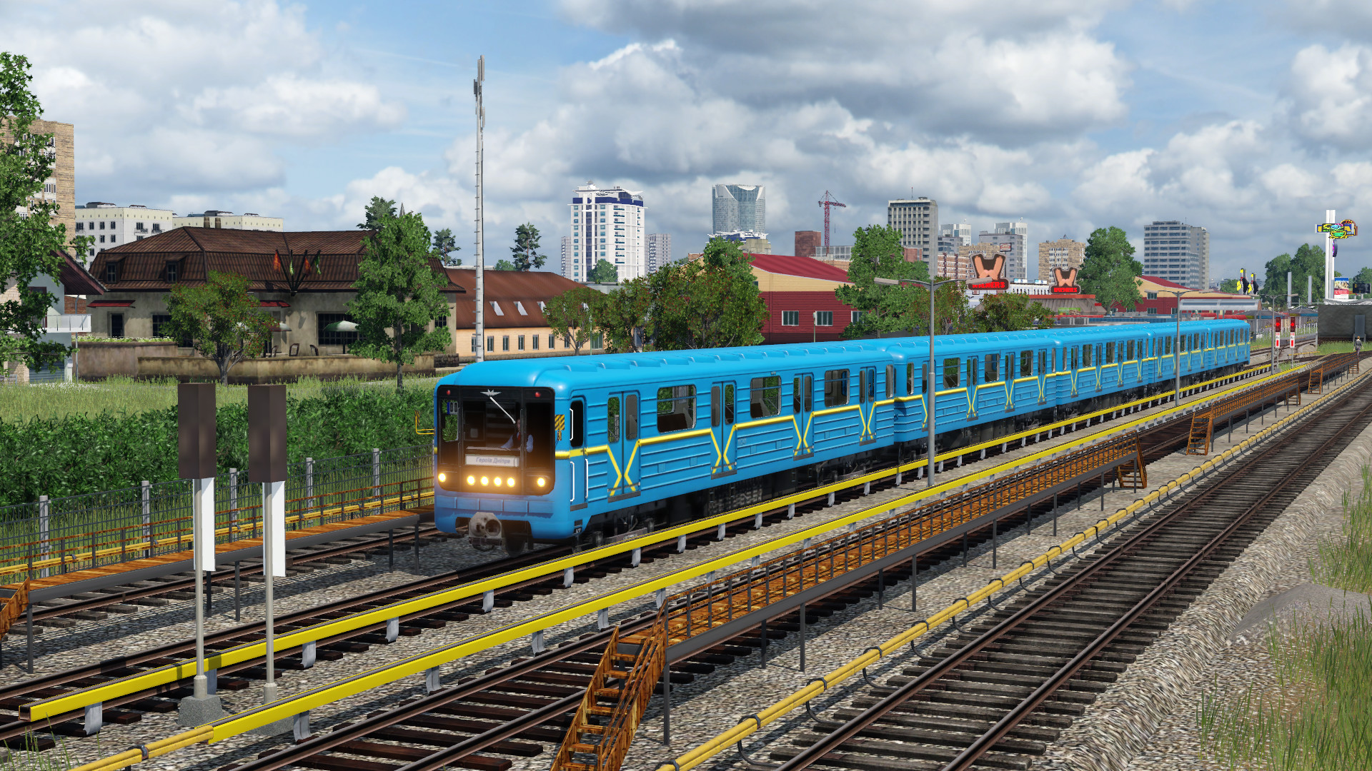 Kiew U-bahn Station und Depot. Video( mitfahrt)⬇️