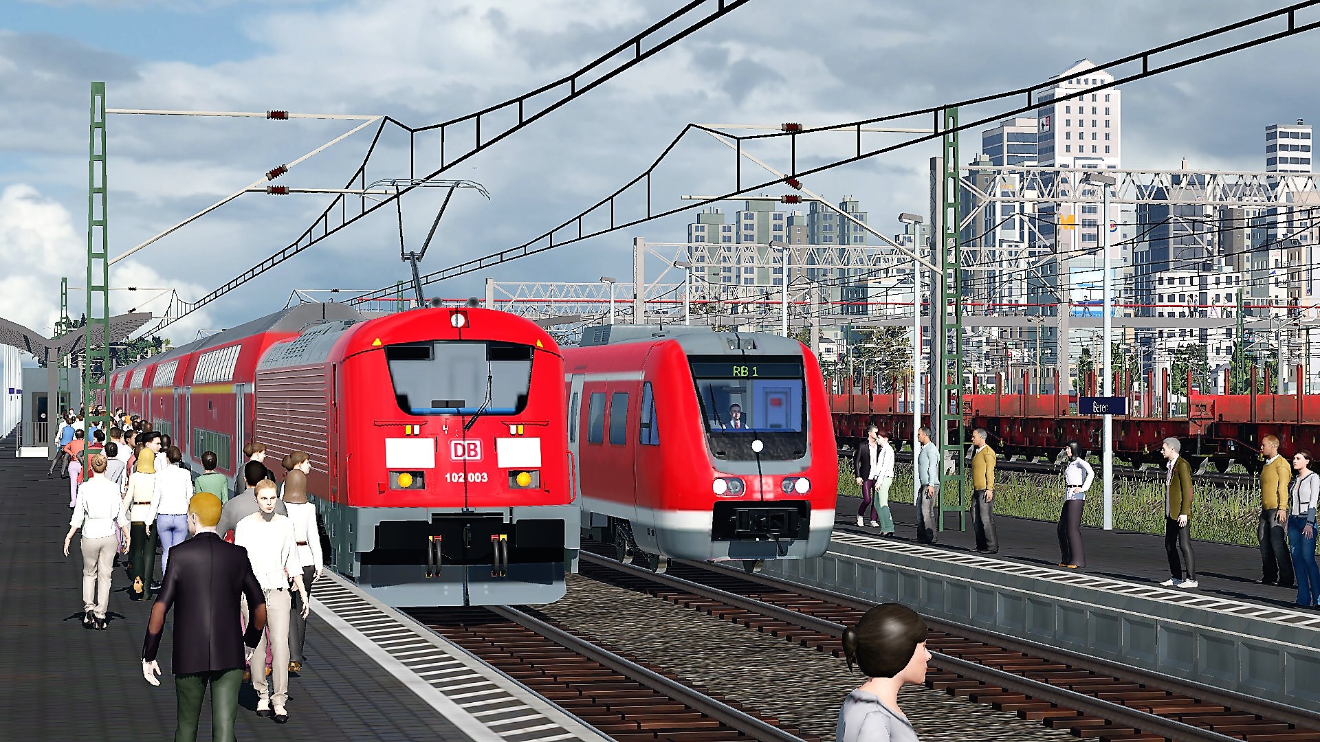 Die DB unterwegs!