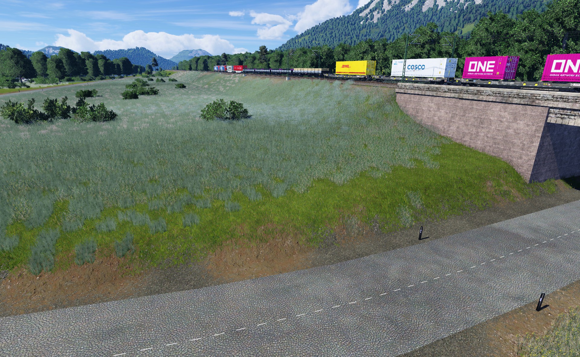 Güterverkehr an der Laarstrecke