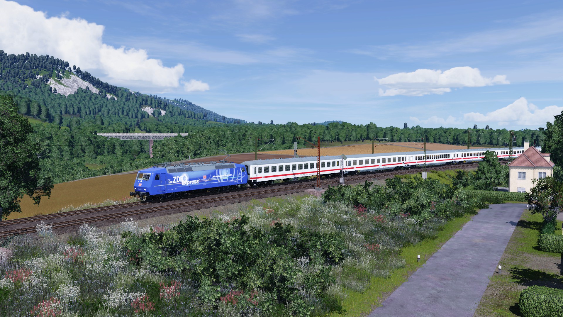 ​Intercity Richtung Norden