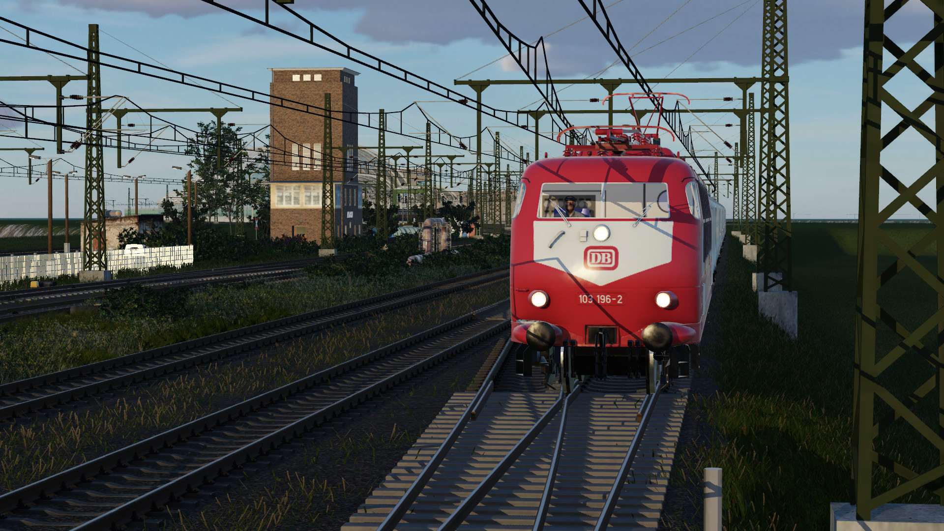 Der morgentliche IC fängt die RB
