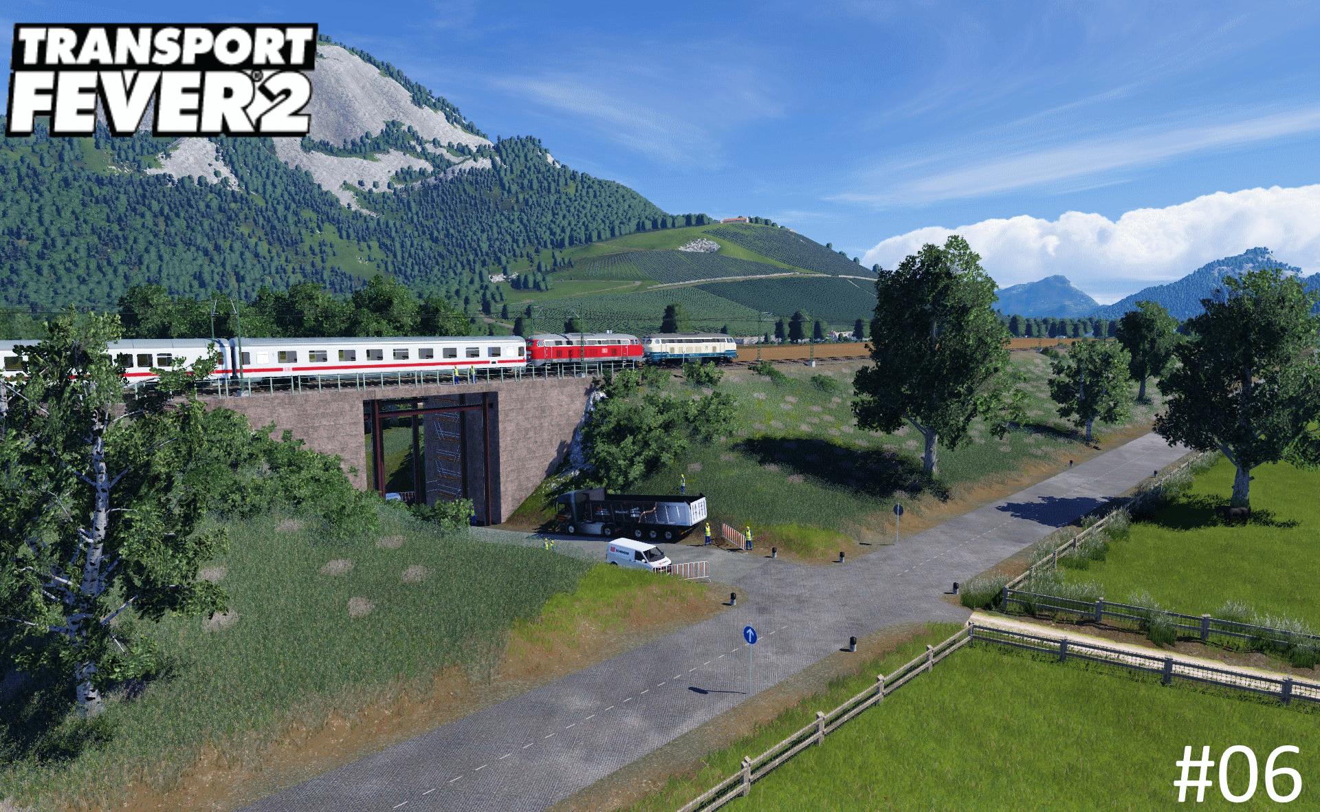 Doppeltraktion 218 auf der Laartalbahn