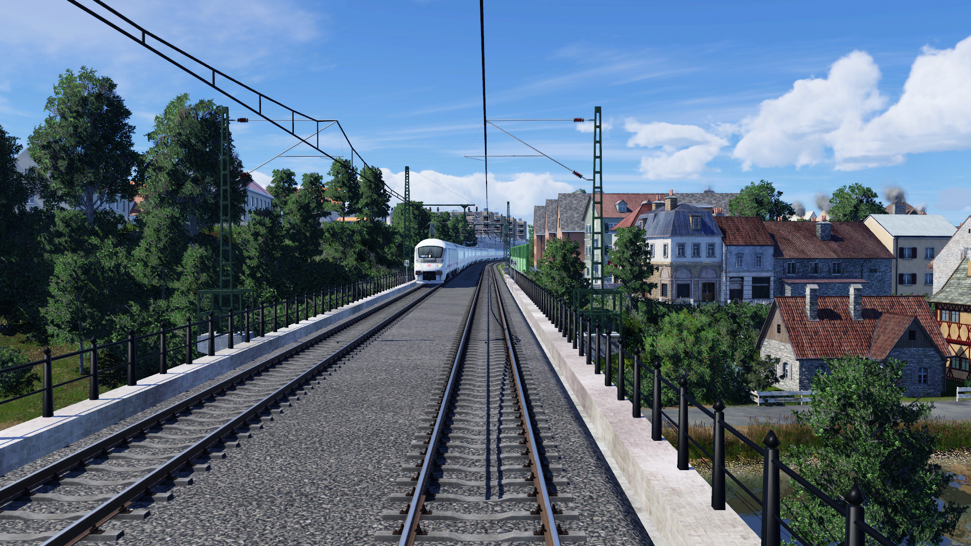 IC auf der Viesbrücke