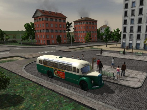 My work mercedes o6600 restyle ratp sixteen style (inspired by somua op5)