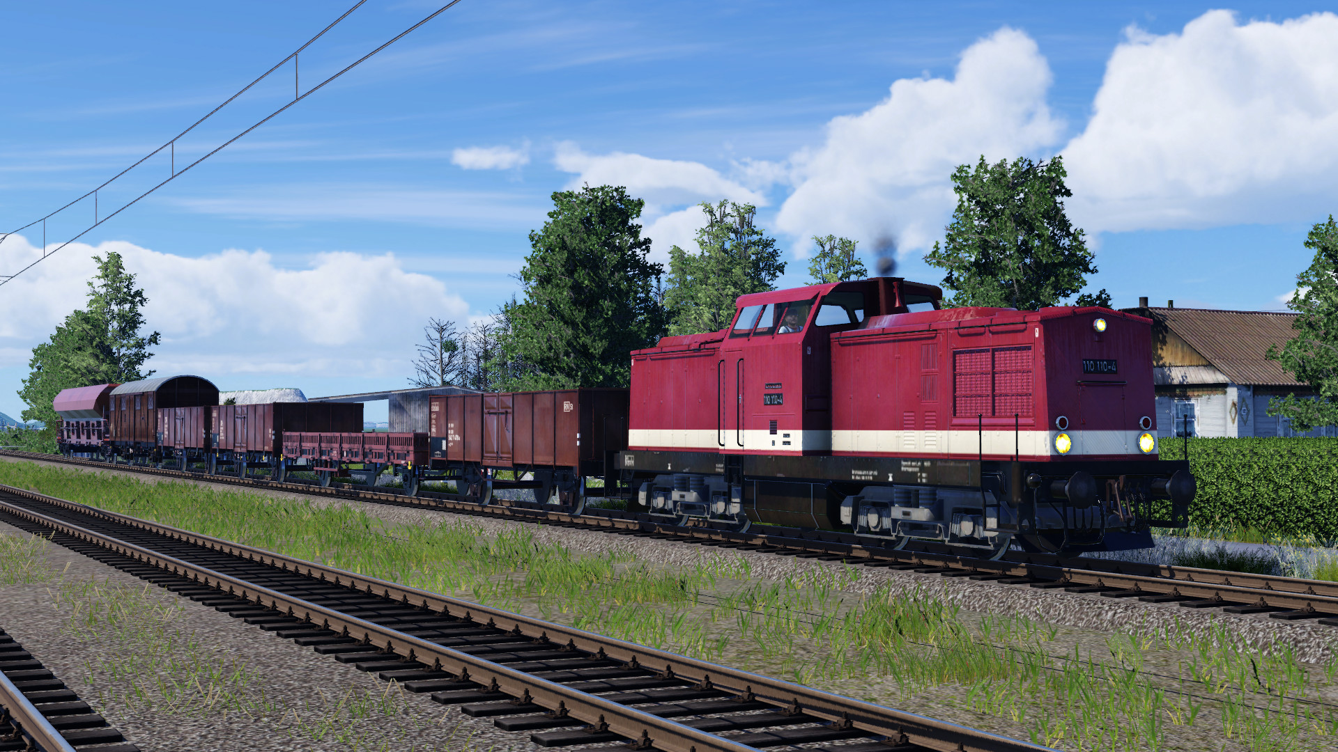 Der Fotogüterzug auf dem Weg zu den Schaulustigen 01