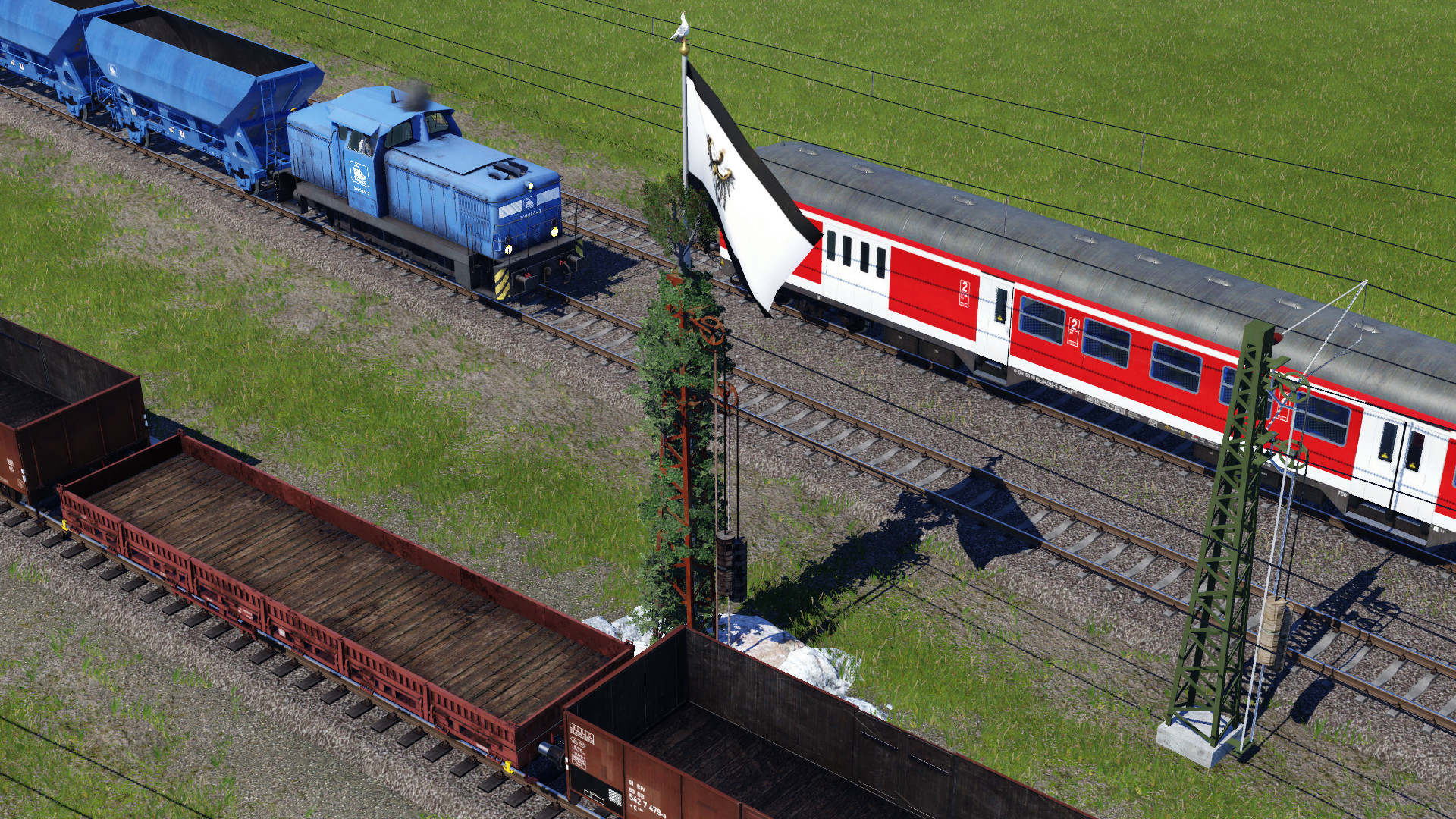 Der etwas ältere Mast...