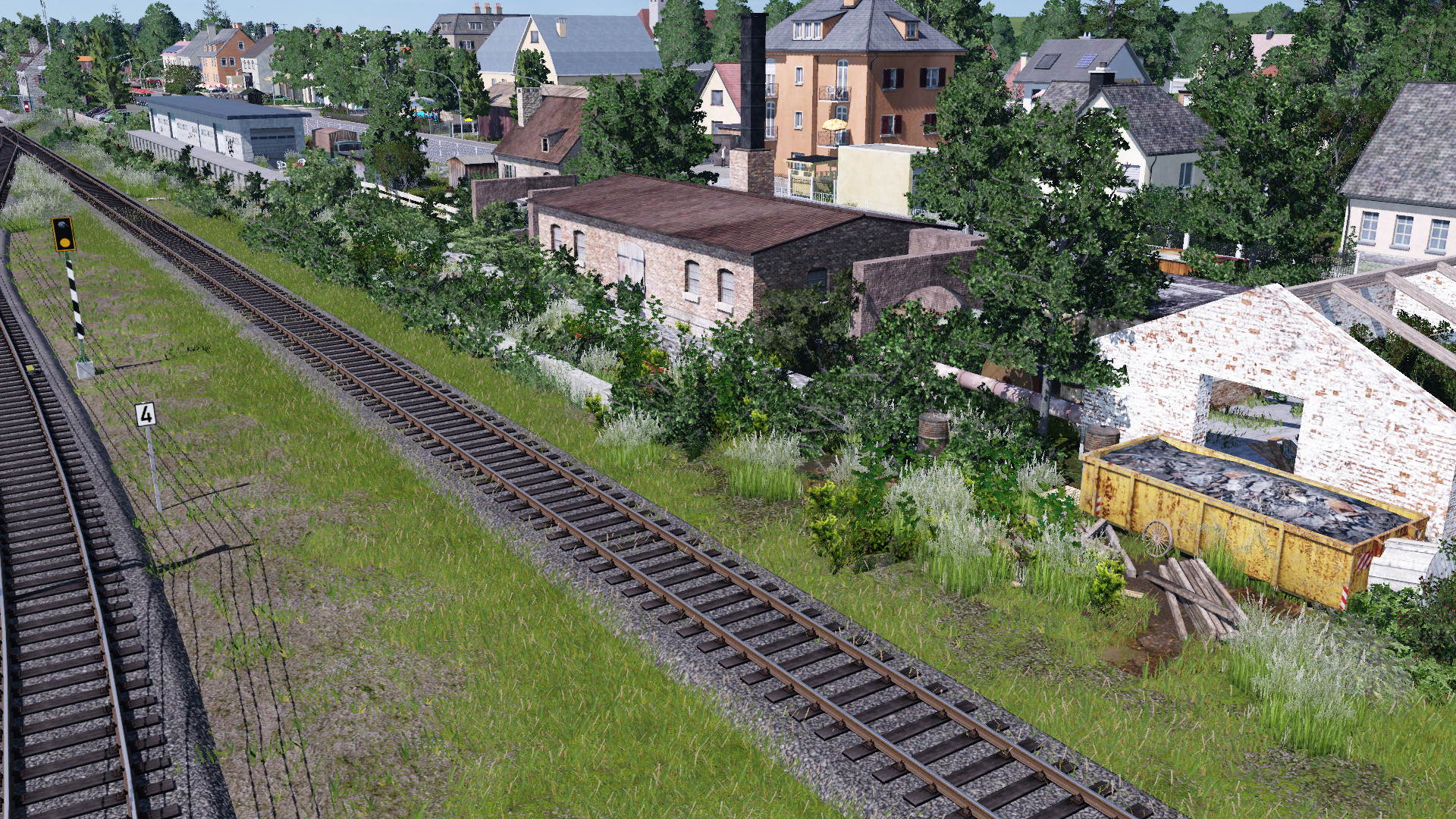 Auch Waldham hat seine kleine Industrieruine